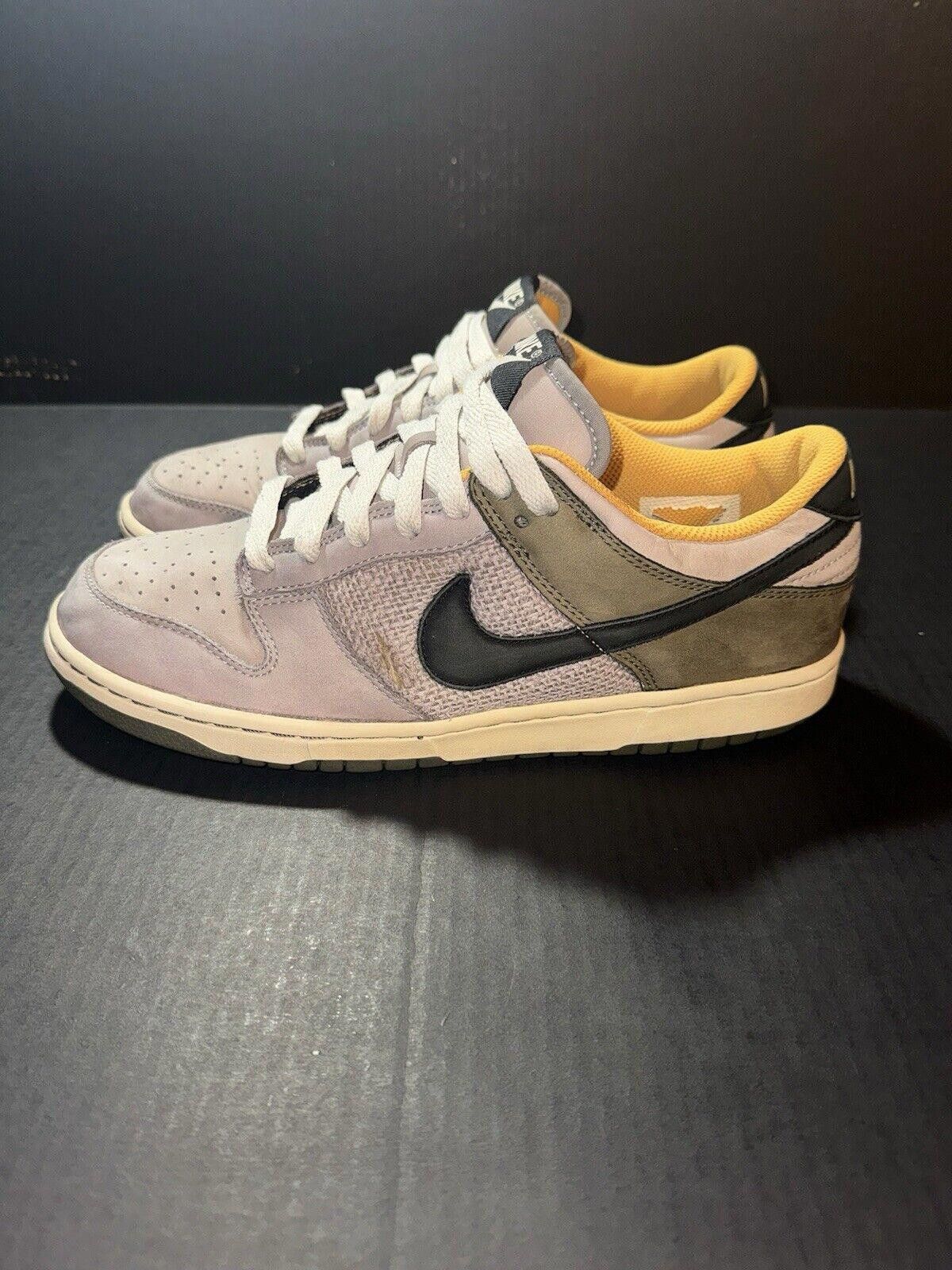 Nike Nike Men's Dunk Low Pearl Grey Army Olive 304714-903 Sz 10 Size US 10 / EU 43 - 5 Thumbnail