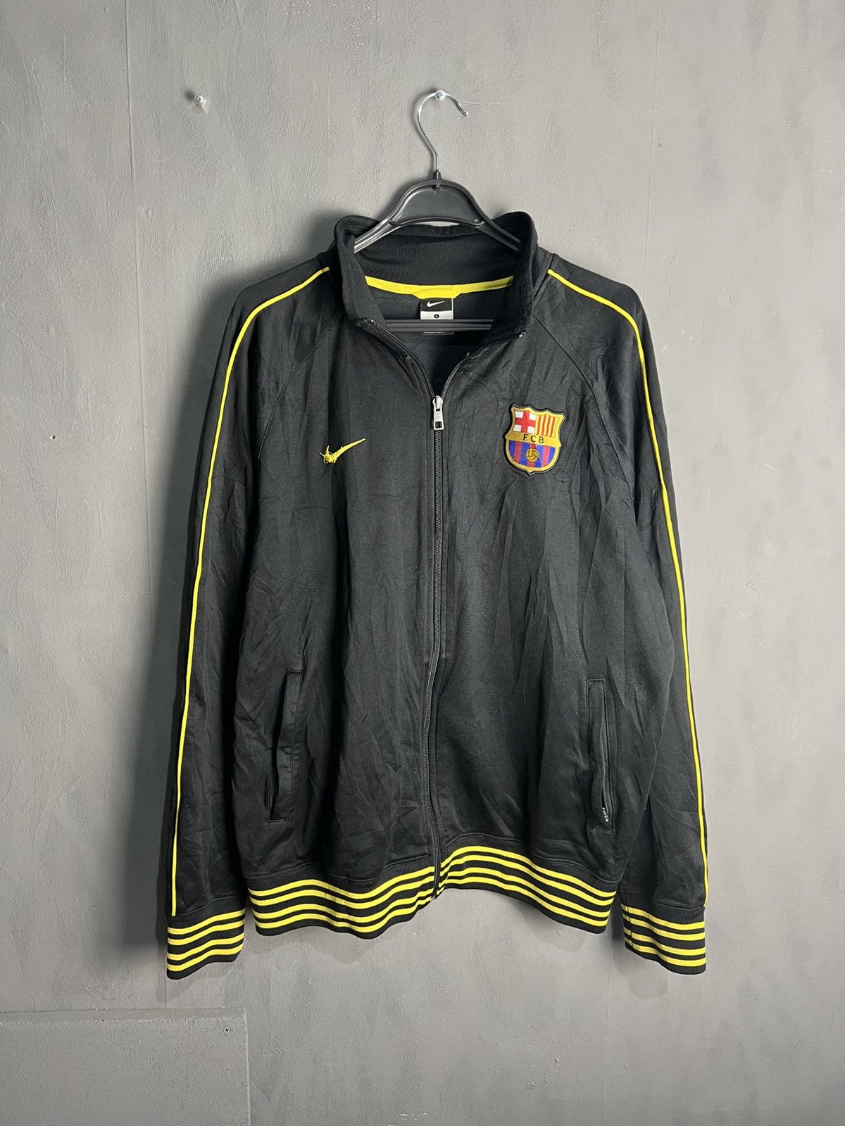 Nike Nike Barcelona Track Jacket Training Top Football Soccer Size US L / EU 52-54 / 3 - 1 Thumbnail