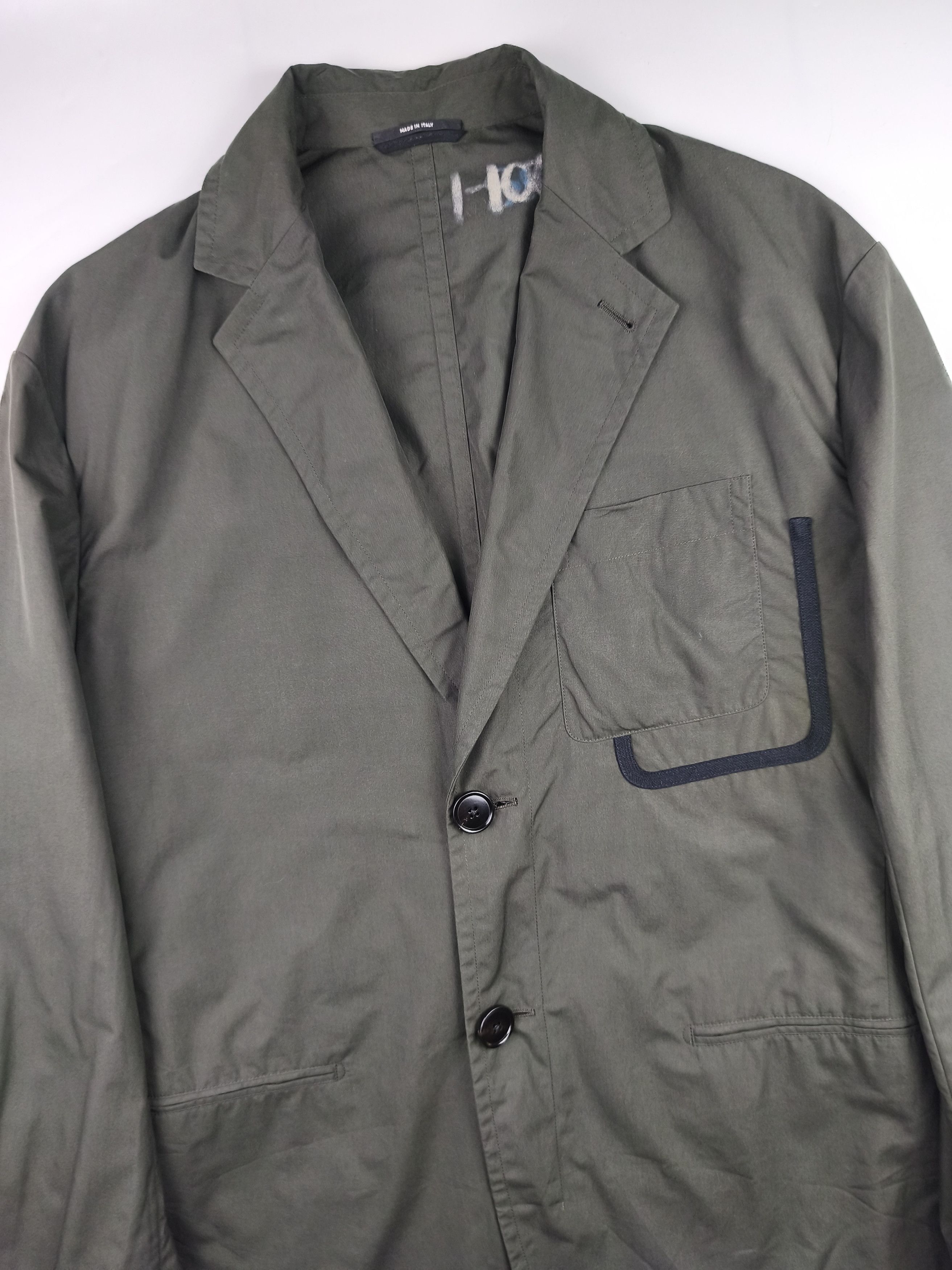 Hermes Hermes cotton blazer jacket Size 46R - 4 Thumbnail