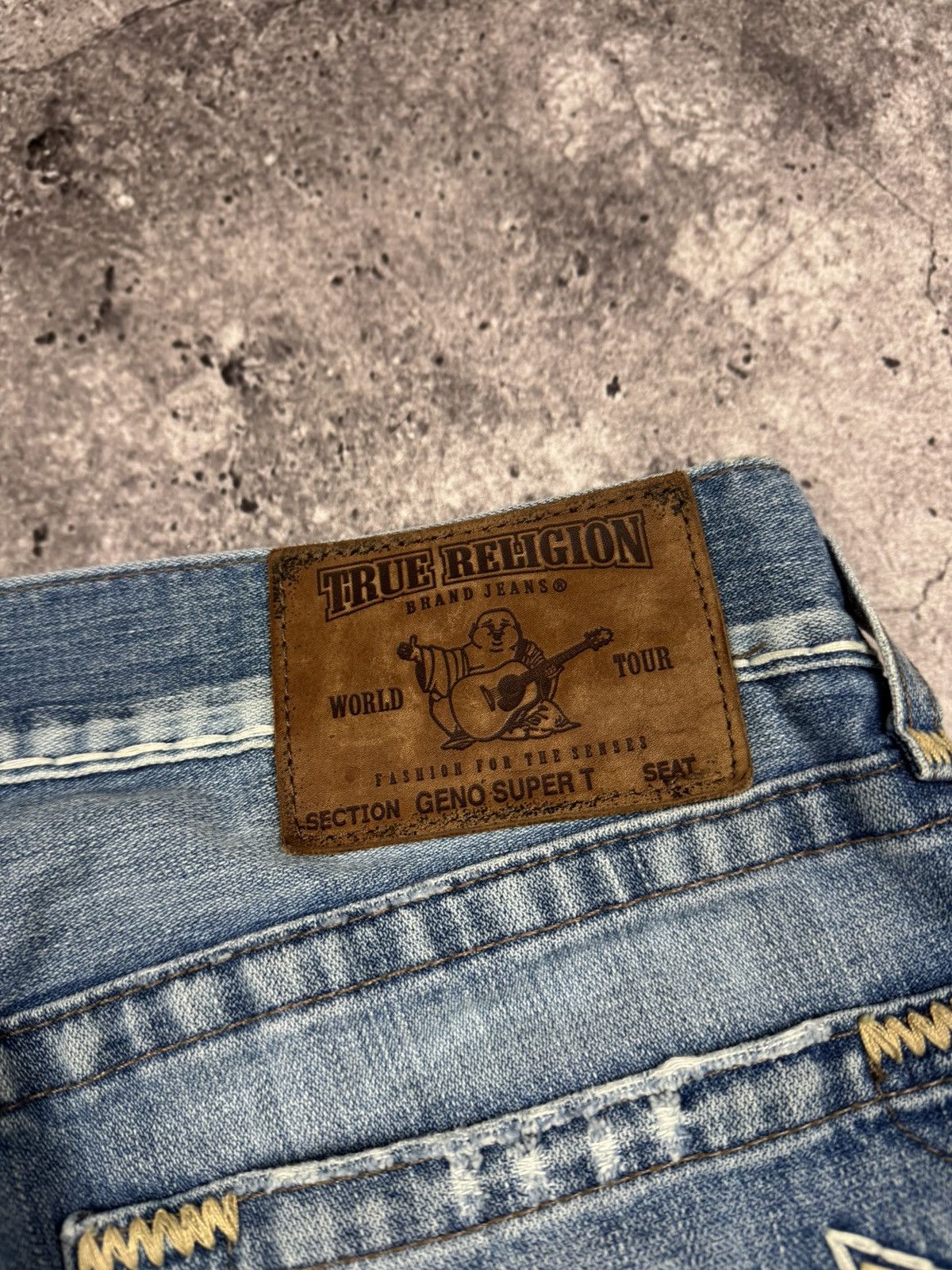 True Religion True Religion Vintage Jeans Flared Wide Baggy Distressed Y2K Size US 31 - 13 Thumbnail