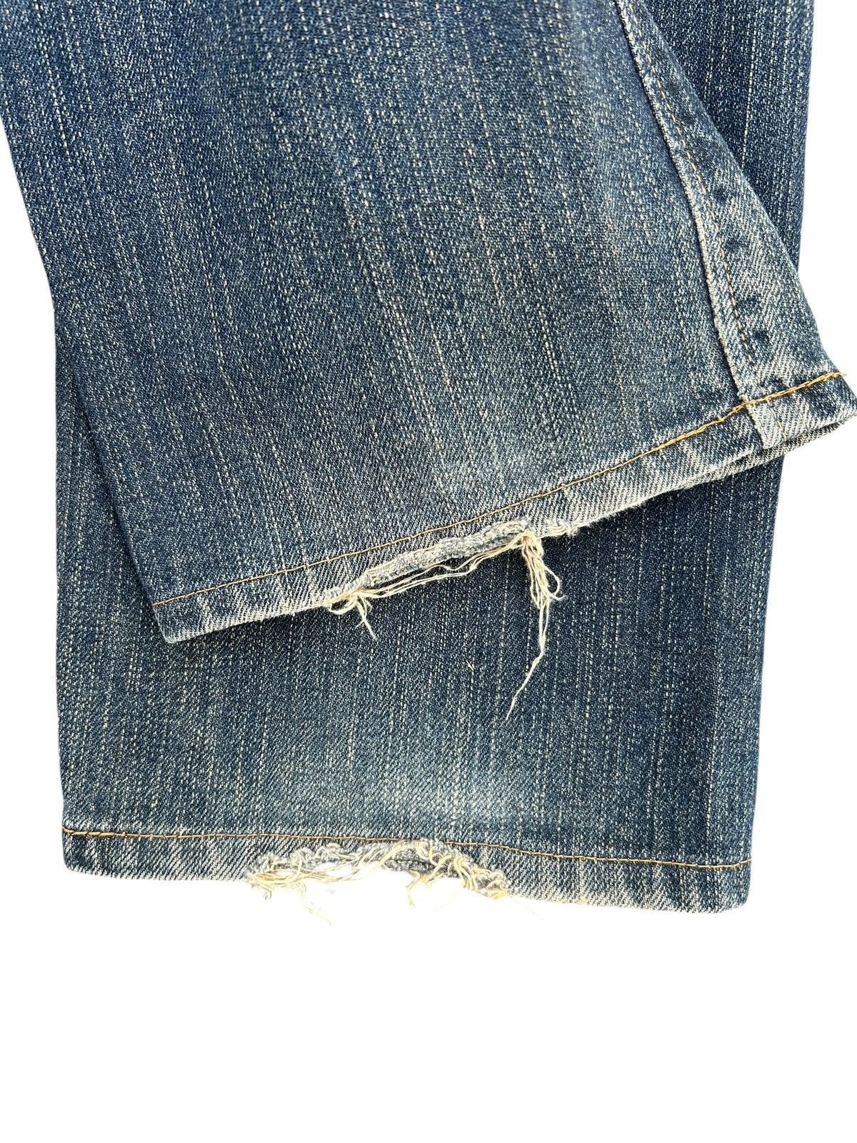 Kapital Vintage Edwin 505ZXX Selvedge Rusty Distressed Denim Jeans Size US 31 - 16 Thumbnail
