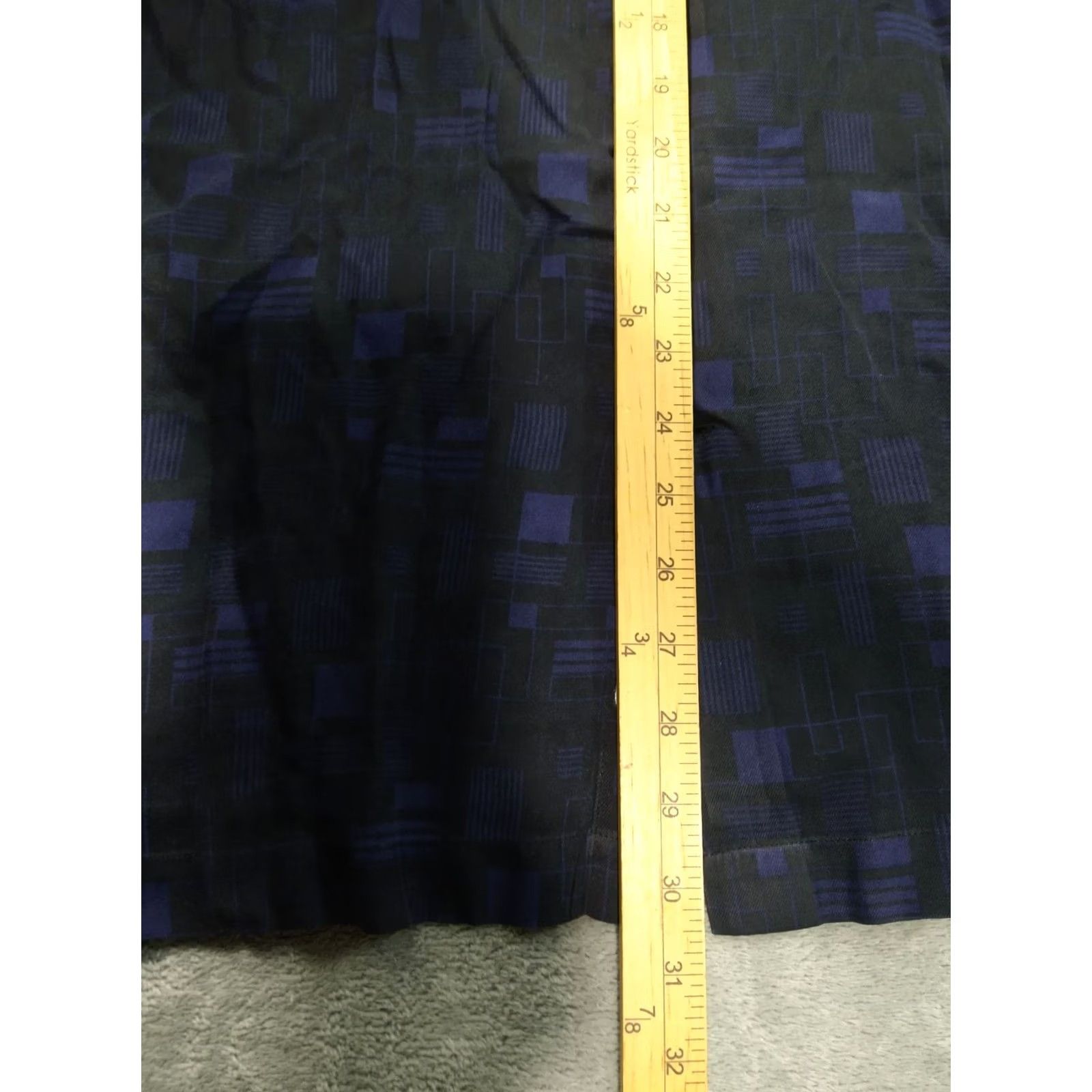Nat Nast Nat Nast Luxury Originals Button-Up Shirt Mens Medium Black Silk Short Sleeve Geometric Pattern Size US M / EU 48-50 / 2 - 3 Thumbnail