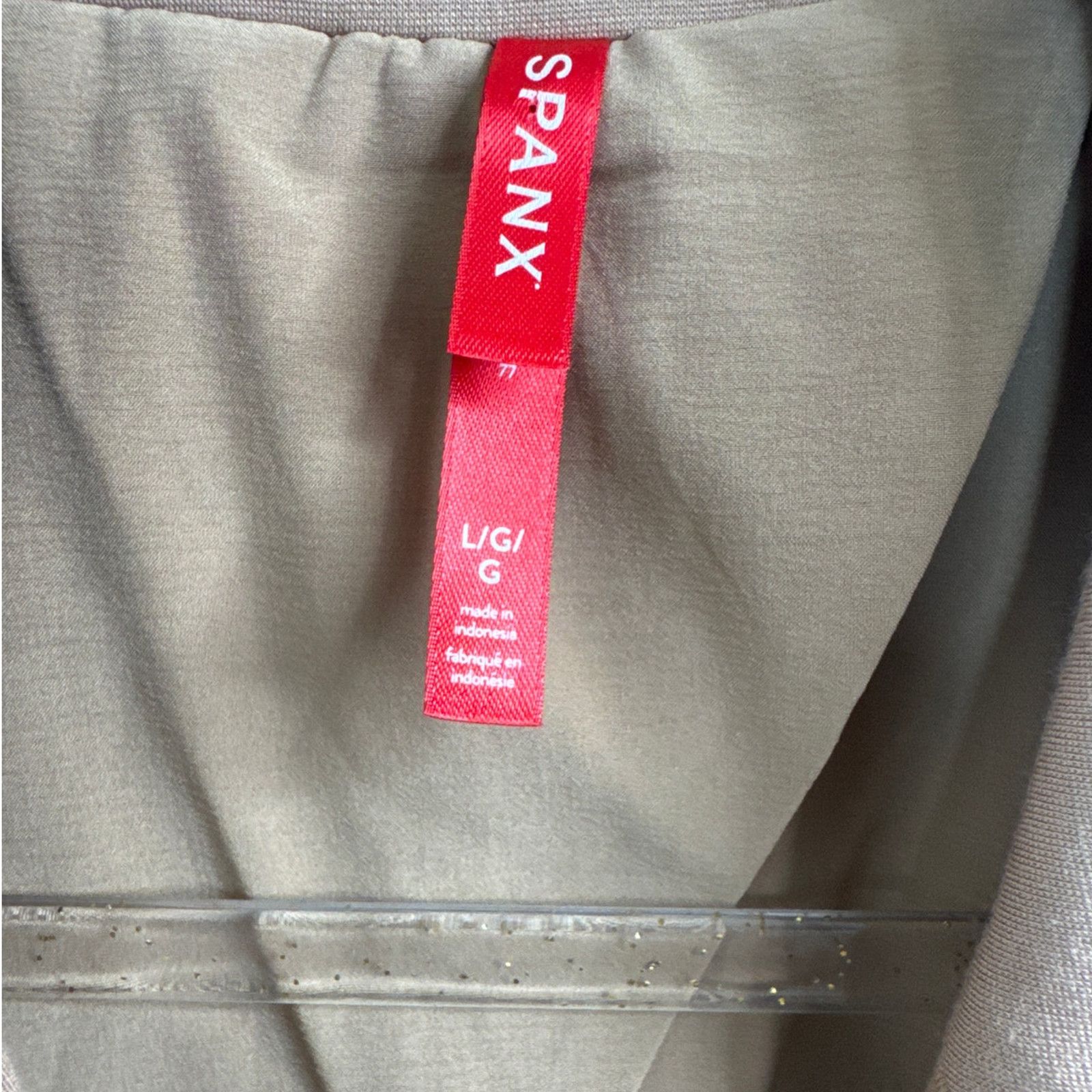 Spanx NWT Spanx Perfect Asymmetrical Tailored Toffee Blazer Size L Size L / US 10 / IT 46 - 5 Thumbnail