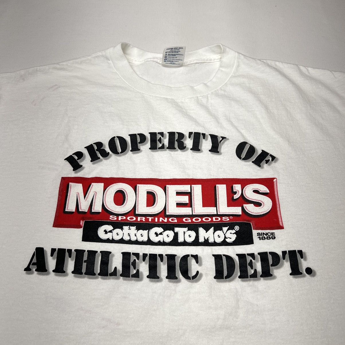 Other Modells Tee Shirt Athletic Dept Sporting Goods Store Y2K Size US XL / EU 56 / 4 - 2 Thumbnail