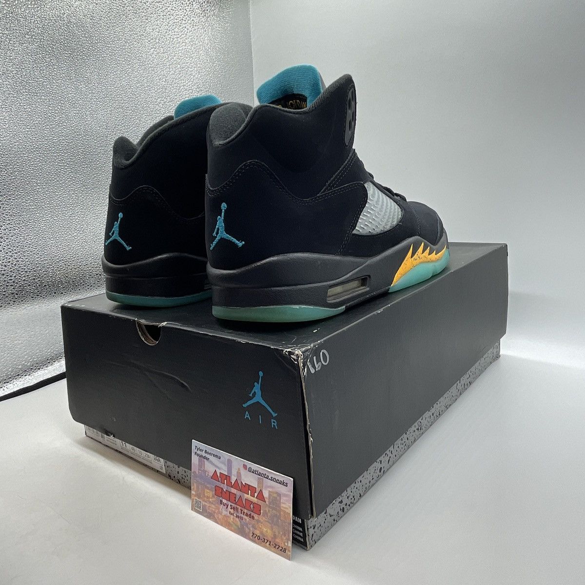 Jordan Brand Air Jordan 5 aqua Size US 11 / EU 44 - 5 Thumbnail