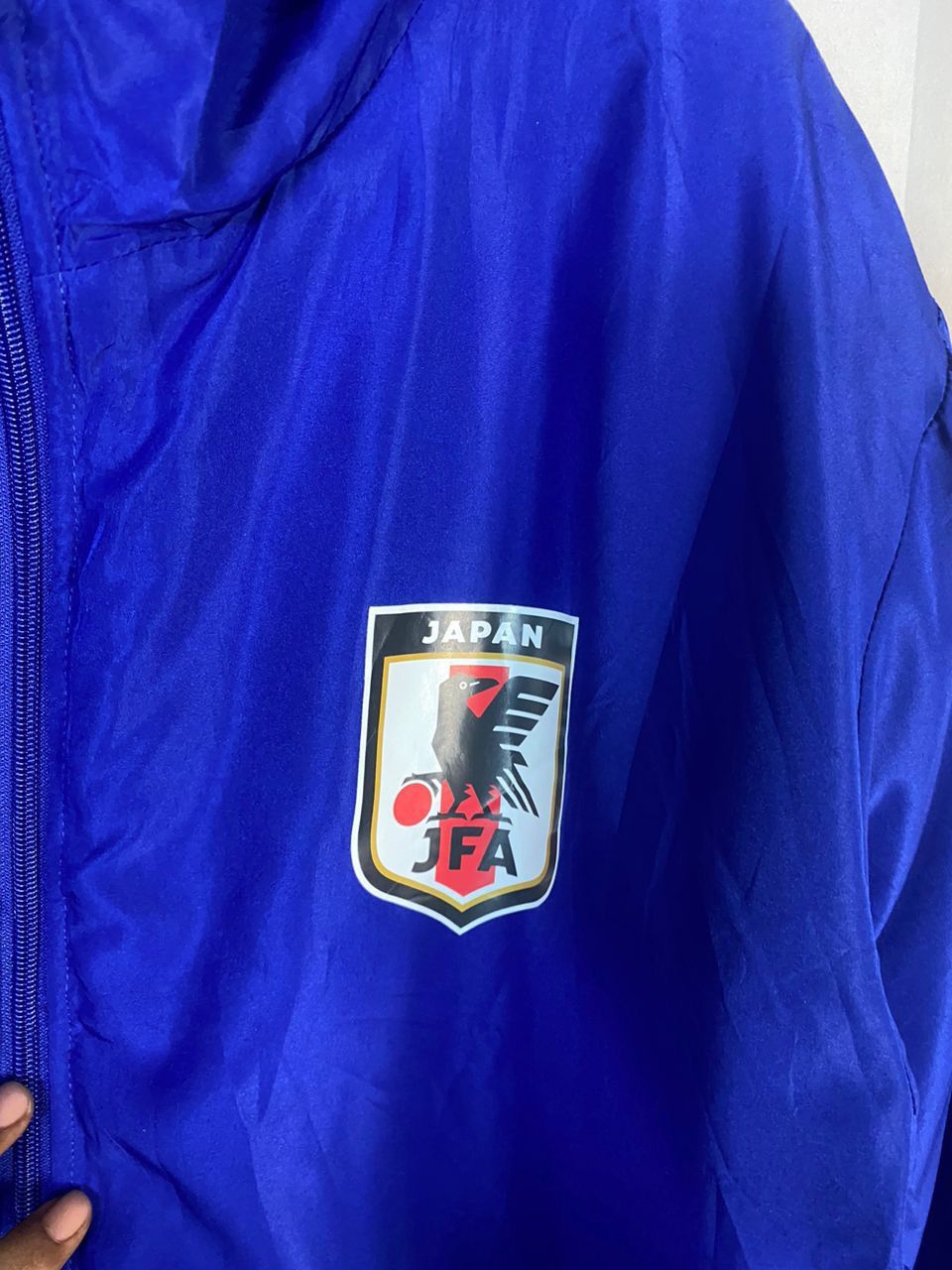 Japanese Brand Samurai blue japan football team zipper hoodie jacket Size US L / EU 52-54 / 3 - 2 Thumbnail