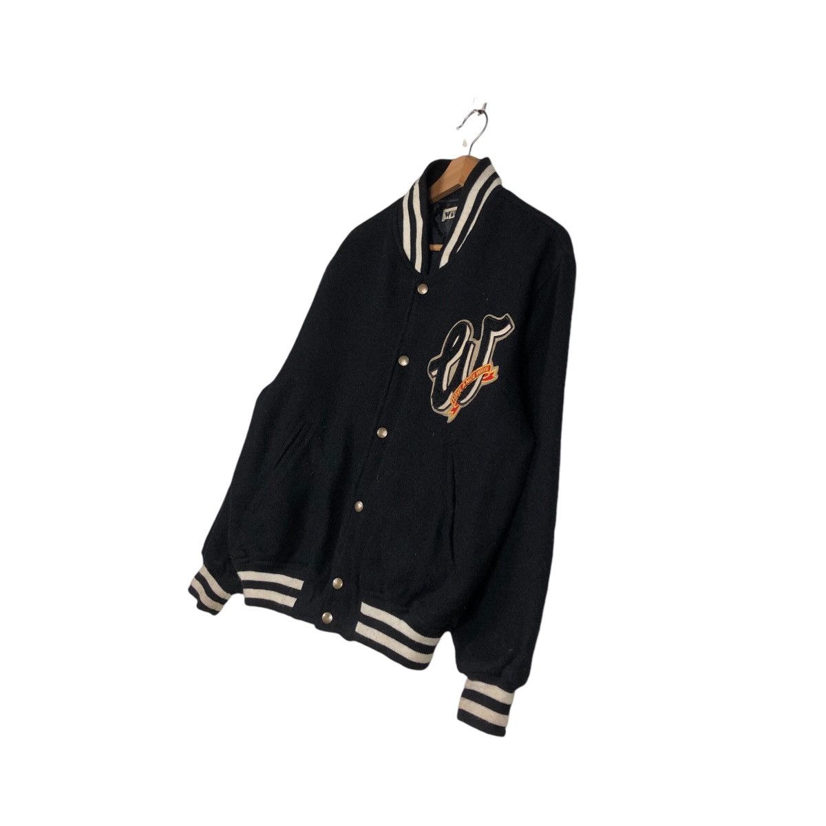 Japanese Brand 📌Vintage Wool Bomber Jacket Big Logo Will Size US M / EU 48-50 / 2 - 3 Thumbnail
