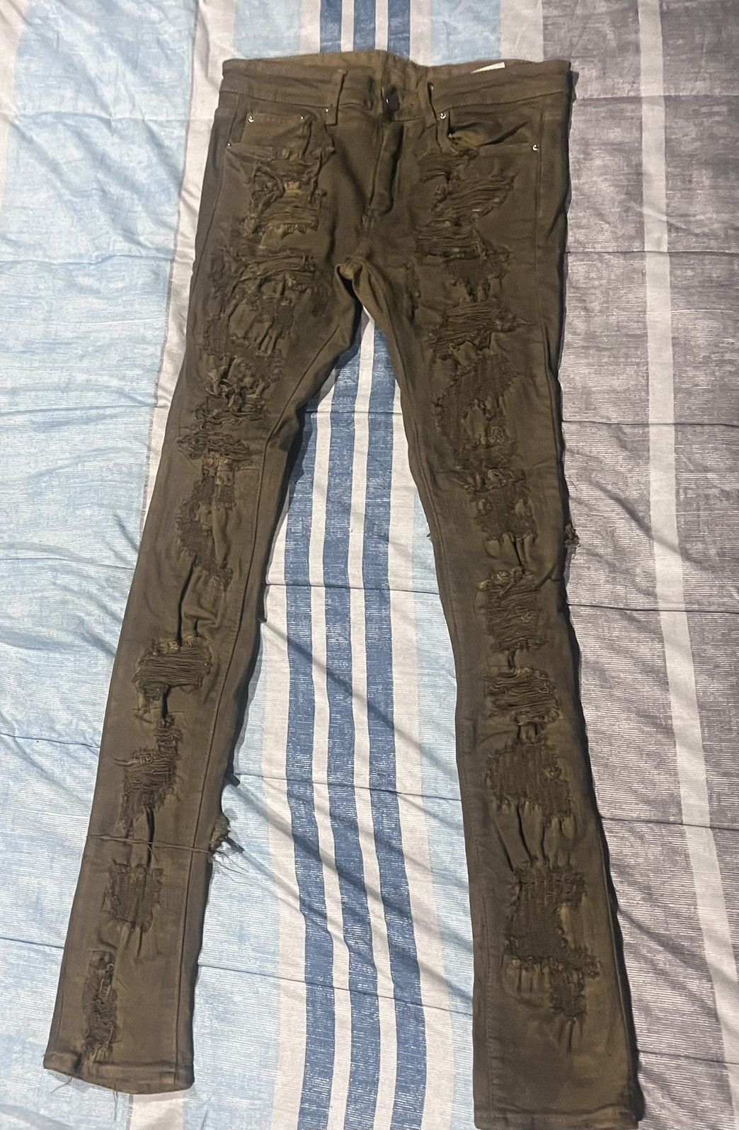 MNML Stretch Denim - Brown Size US 30 / EU 46 - 1 Thumbnail