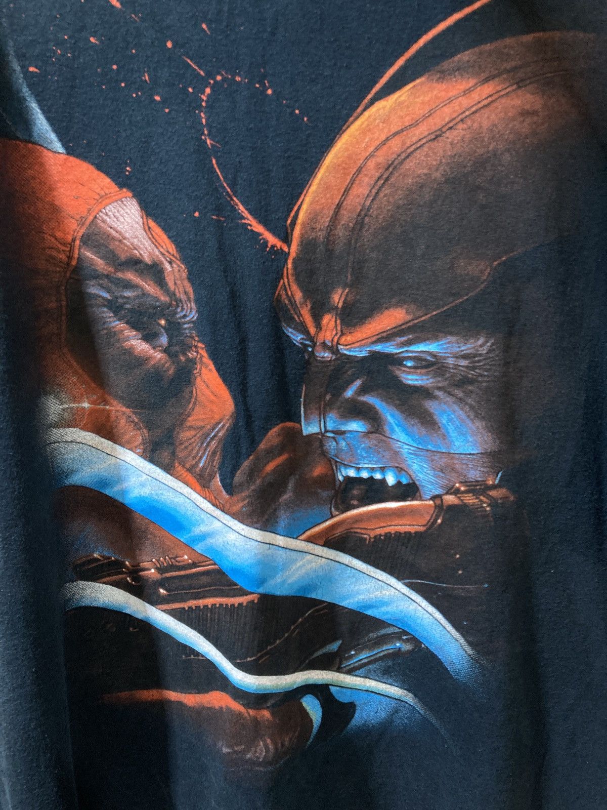 Marvel Comics × Vintage Y2K Marvel Wolverine VS Deadpool tee Size US XL / EU 56 / 4 - 2 Thumbnail