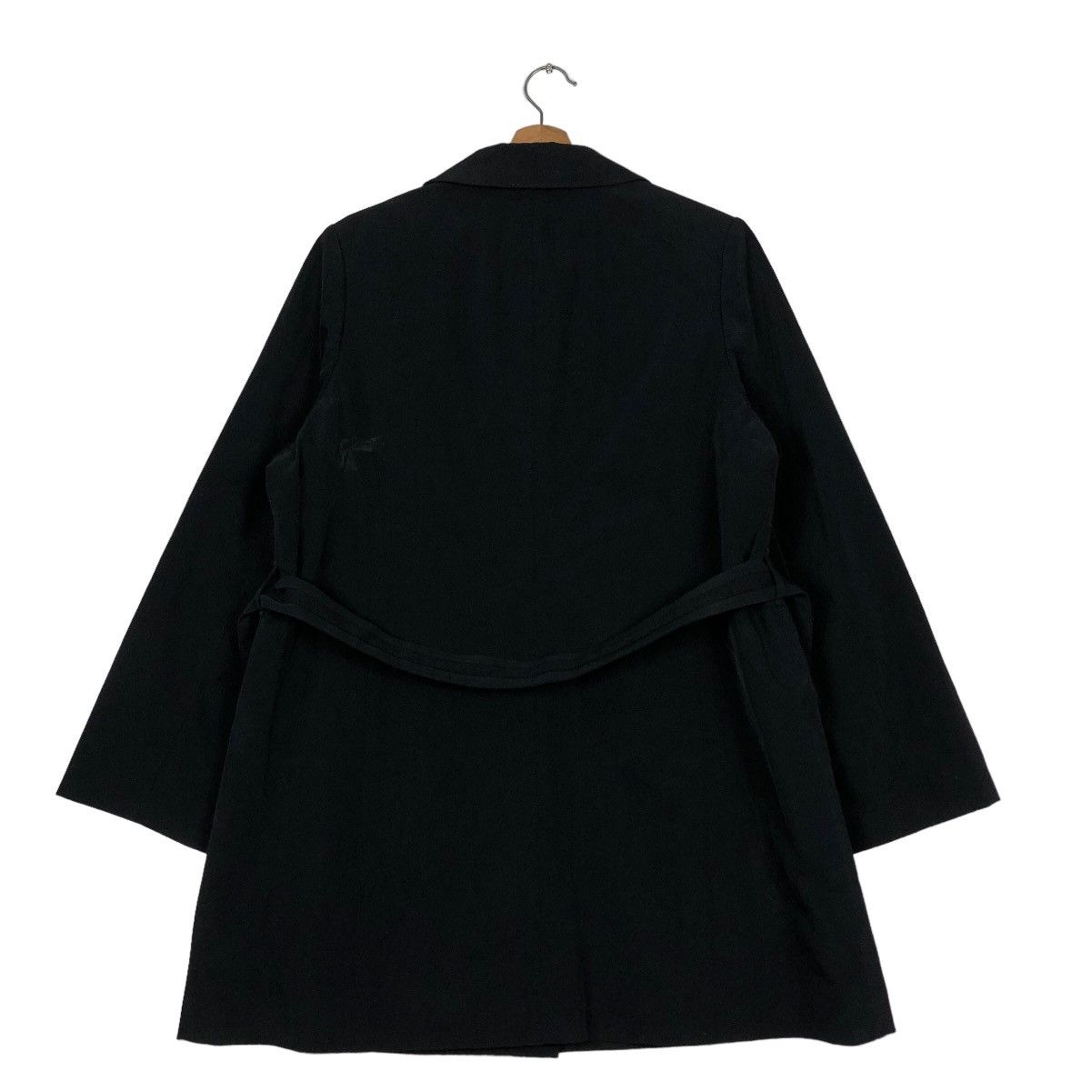 Vintage 🔥Rich Black - Fly Jacket Robed Aquascutum London Japan Made Size US M / EU 48-50 / 2 - 8 Thumbnail