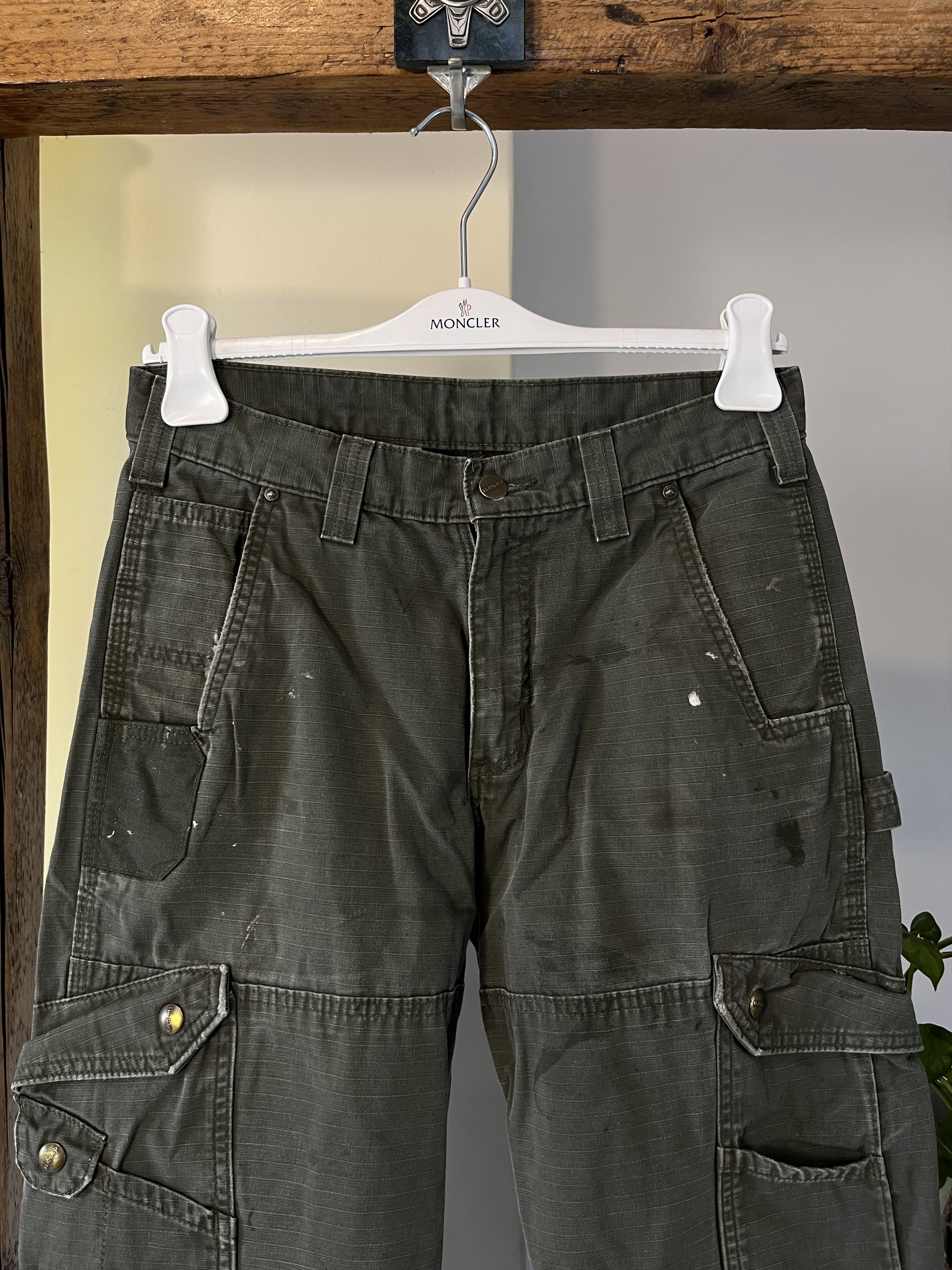 Carhartt Vintage Y2K Carhartt Relaxed Fit Ripstop Pants Military Size US 30 / EU 46 - 4 Thumbnail
