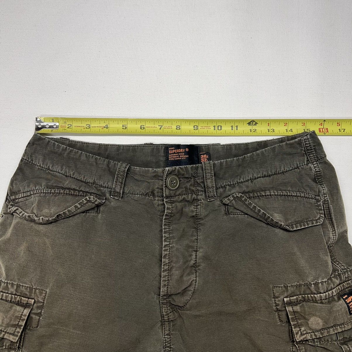 Superdry Superdry Cargo Pants Green Pocket Core Tactical Utility Work Size US 30 / EU 46 - 21 Thumbnail