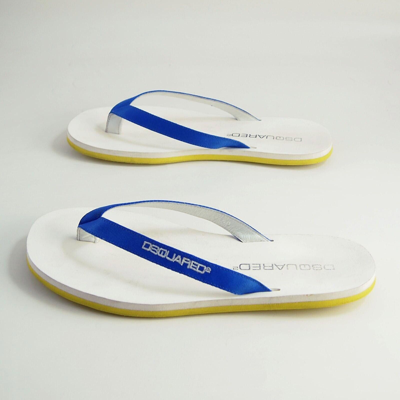 Dsquared2 Dsquared2 Thong Slides Sandals Blue Mens US 7 EU 40 Size US 7 / EU 40 - 3 Thumbnail