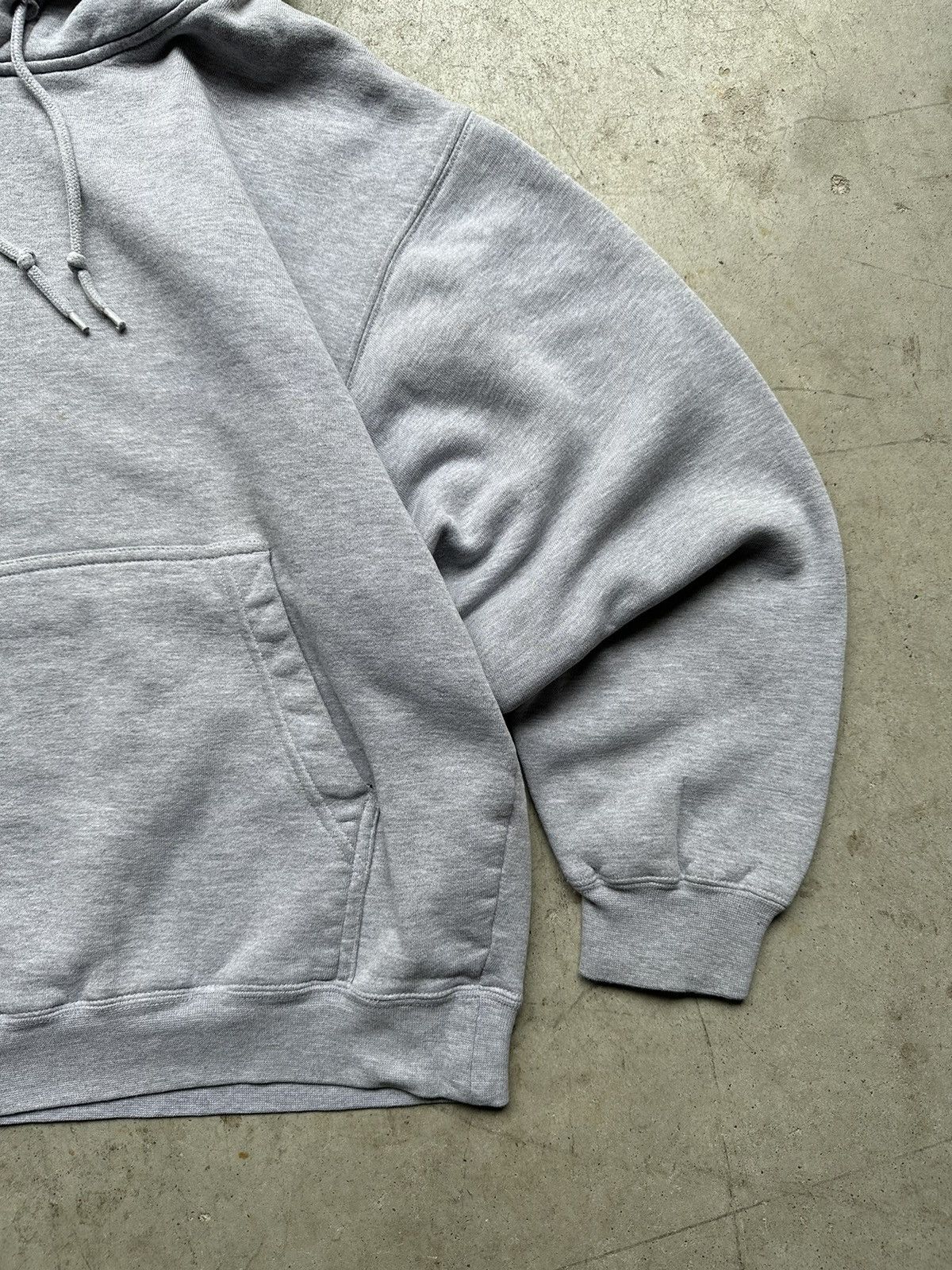 TNA Vintage Y2K Grey Blank hoodie Size US M / EU 48-50 / 2 - 3 Thumbnail