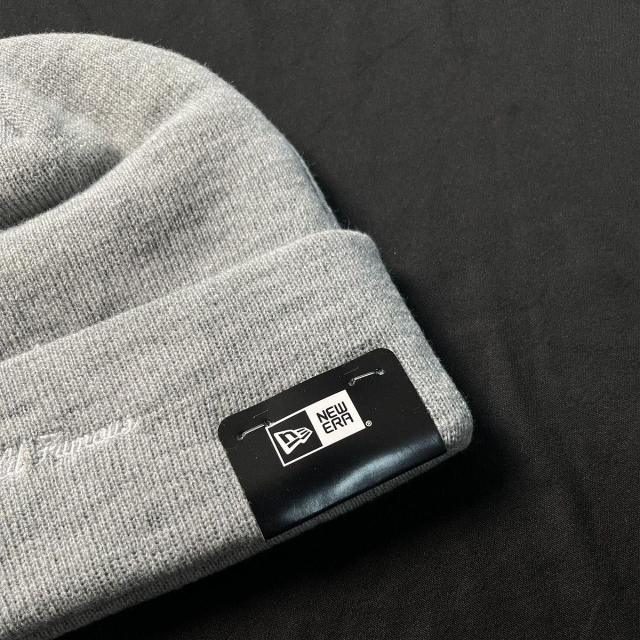 New Era × Supreme Rare Supreme New Era Camo Box Logo Beanie Hats Grey OS Size ONE SIZE - 7 Thumbnail
