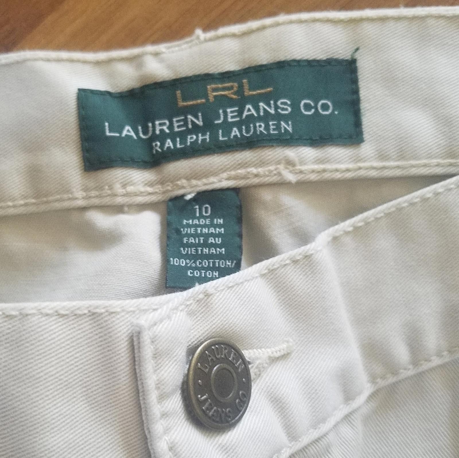 Polo Ralph Lauren LRL Ralph Lauren Cropped Pants Size 10 Size 32" / US 10 / IT 46 - 3 Thumbnail