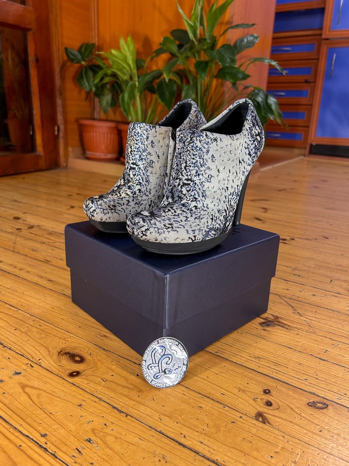 Balenciaga Multicolour Cloth High-Heels