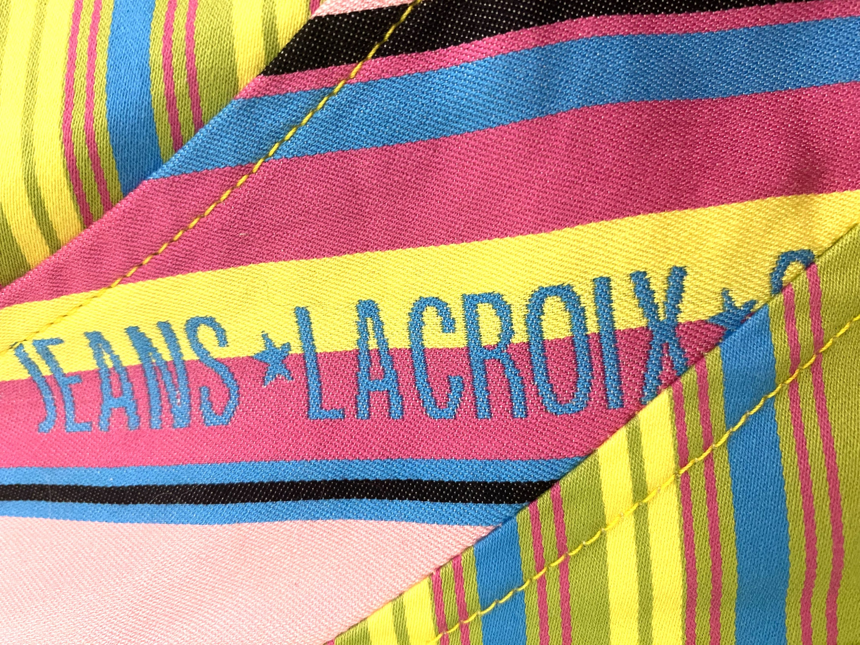Christian Lacroix Christian Lacroix Patchwork Striped Top Corset Bustier Size L / US 10 / IT 46 - 12 Thumbnail