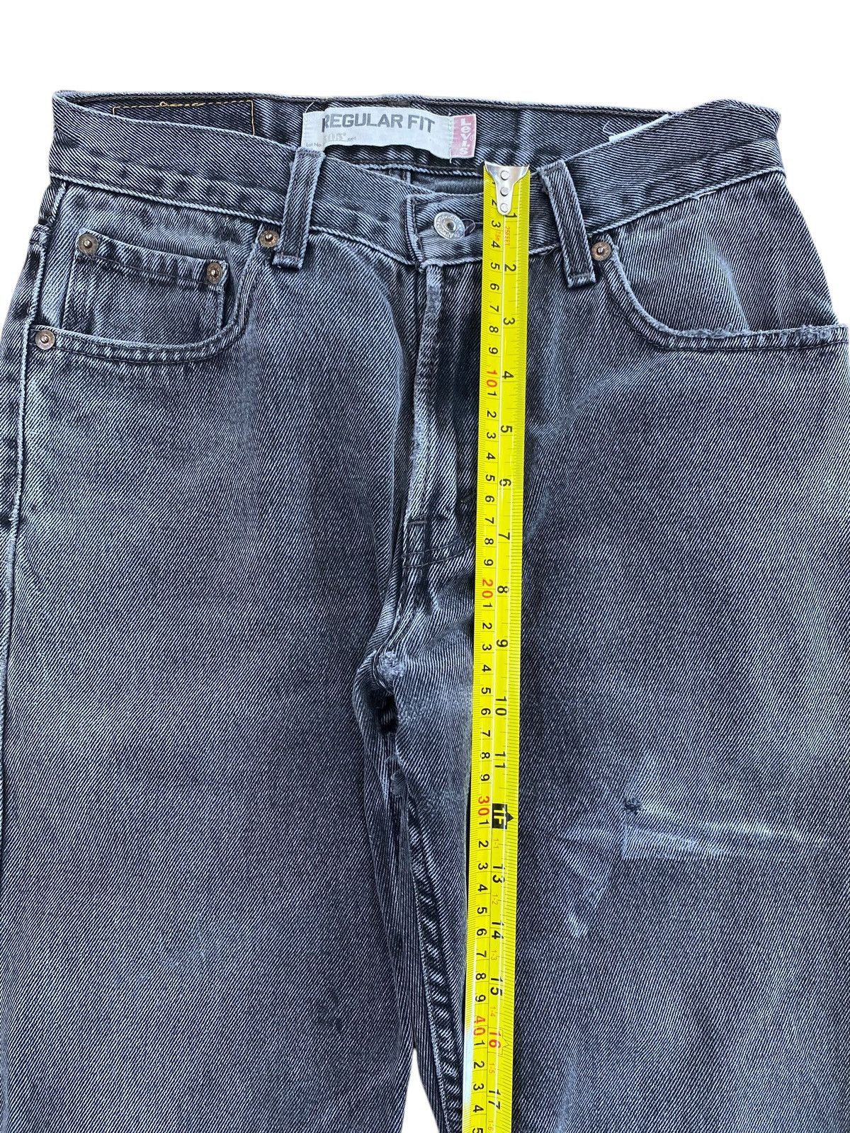 Levi's Levi’s Brand Acid Black Wash Style Regular Fit Size US 28 / EU 44 - 10 Thumbnail