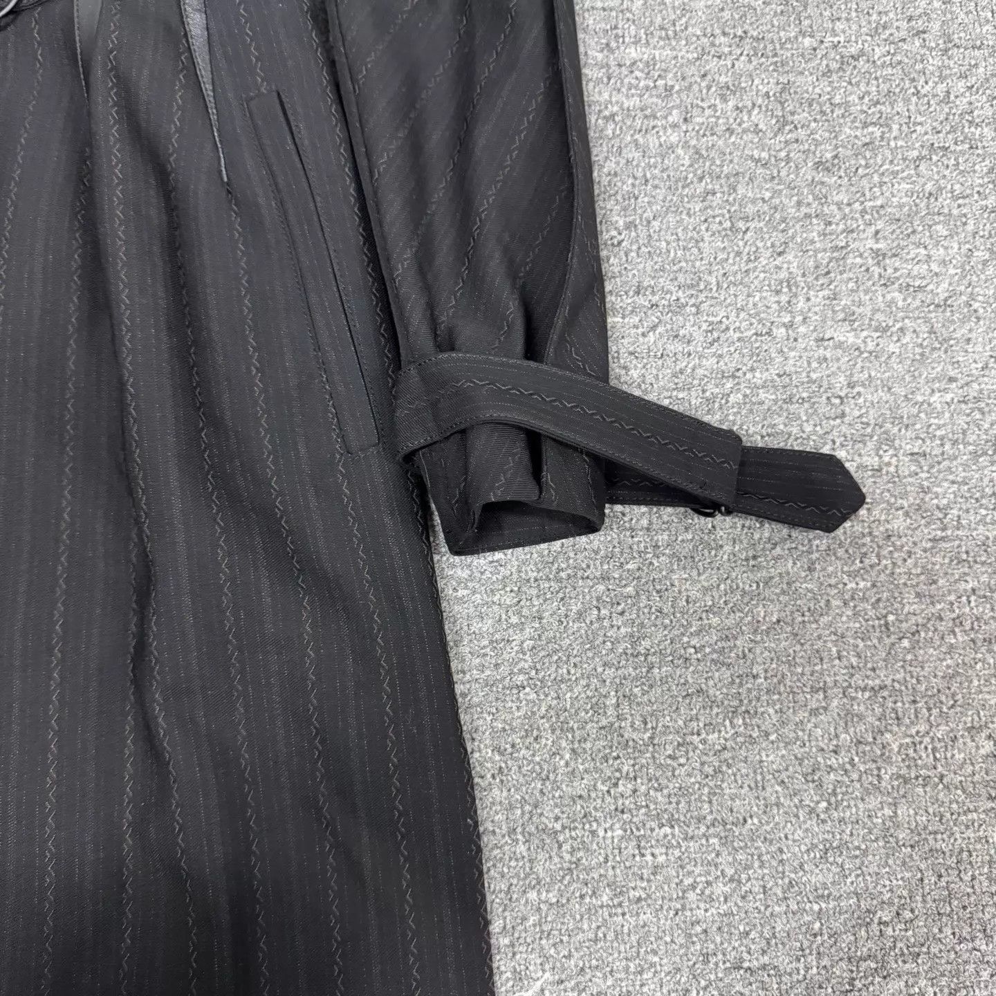 Louis Vuitton LV Patchwork Vertical Stripe Trench Coat 36 Mint Size XS / US 0-2 / IT 36-38 - 4 Thumbnail