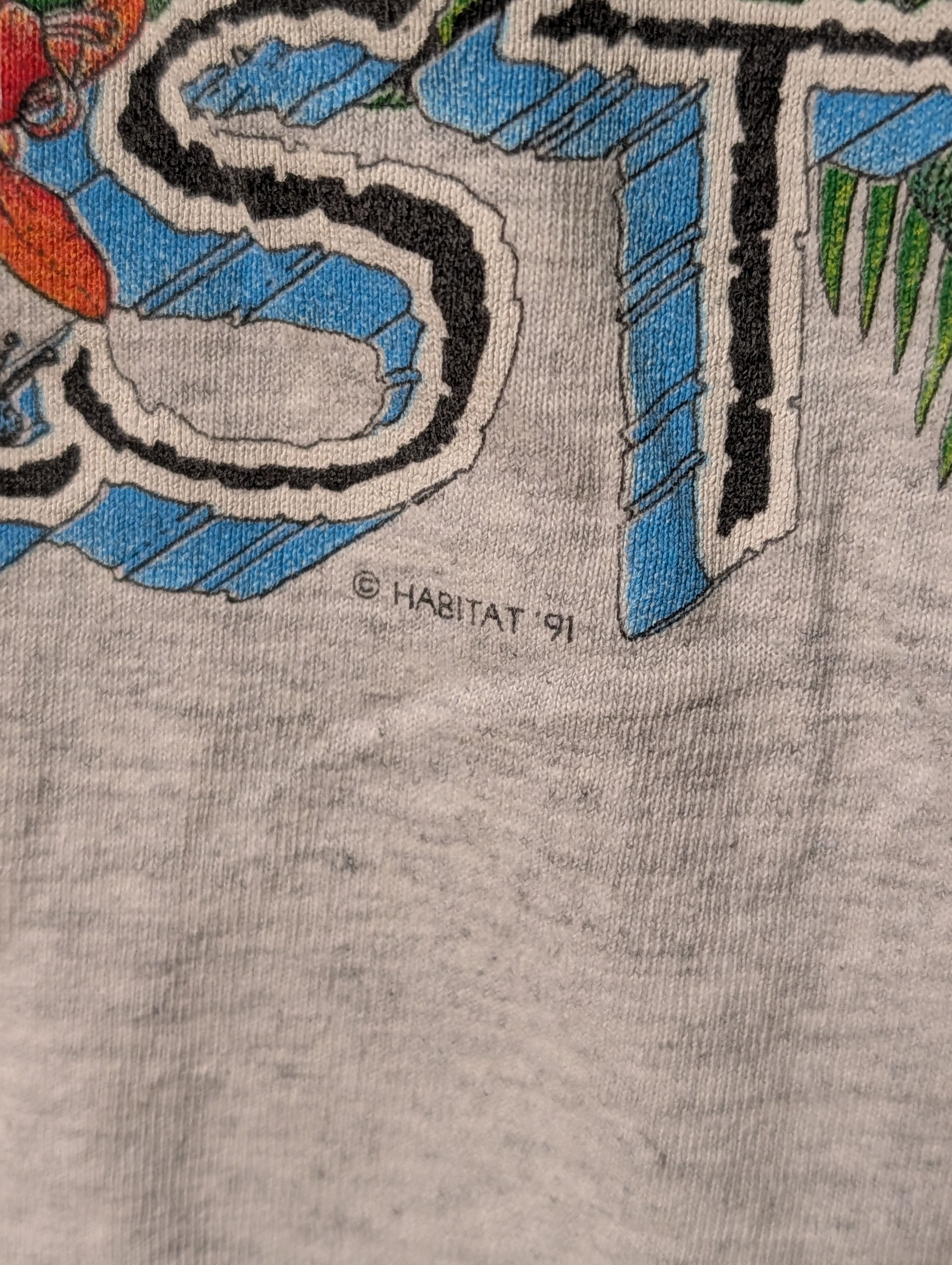 Arts & Science Vintage 1991 Rainforest Habitat Wrap Around Medium T-Shirt Size US M / EU 48-50 / 2 - 3 Thumbnail