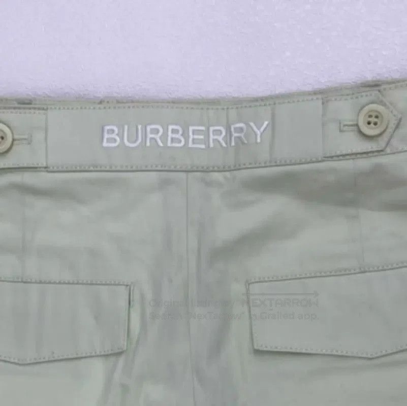 Burberry Burberry Women's Light Green Cotton Shorts. Size 30" / US 8 / IT 44 - 3 Thumbnail