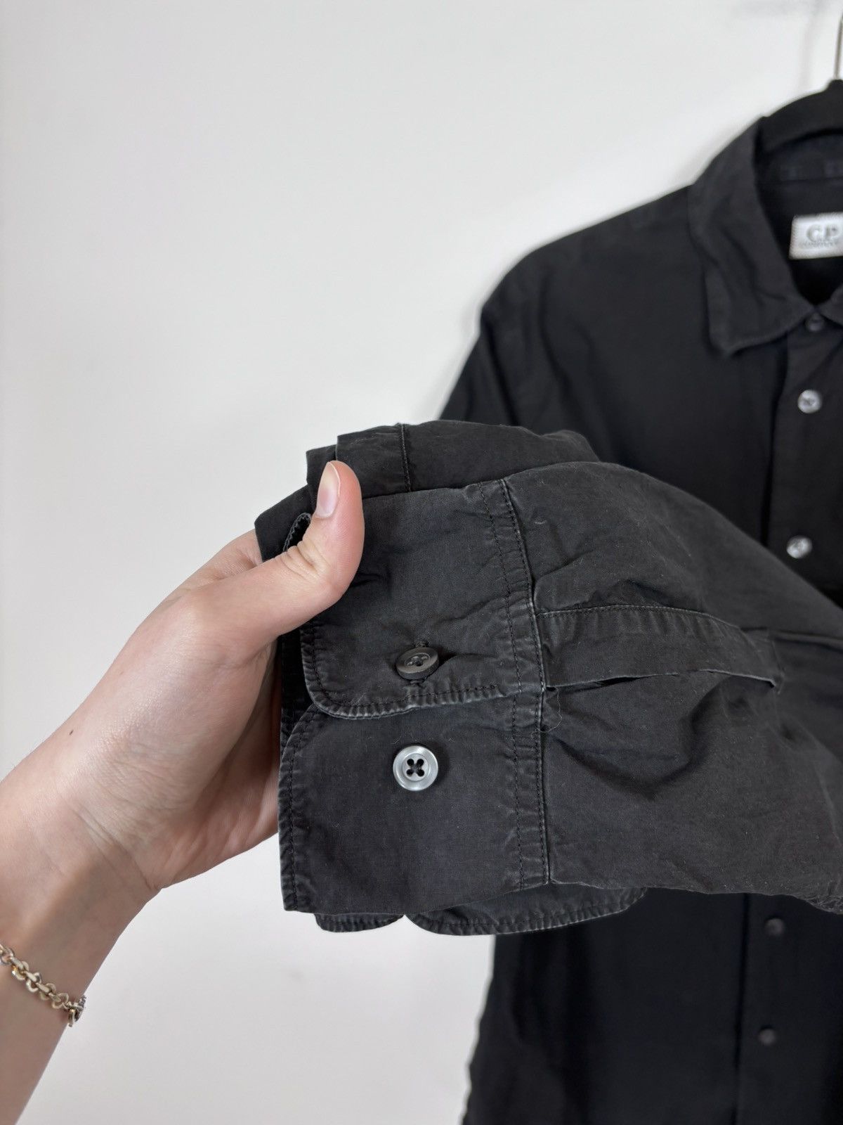 C.P. Company C.P. Company Vintage Men’s Black Long Sleeve Shirt Size US L / EU 52-54 / 3 - 7 Thumbnail