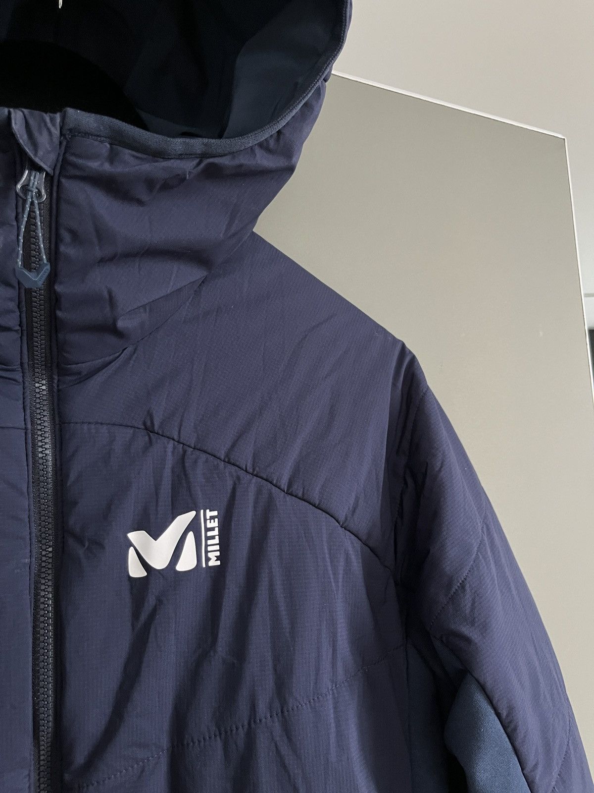 Other Millet Primaloft Blue Hooded Outdoor Jacket Size XL / US 12-14 / IT 48-50 - 3 Thumbnail