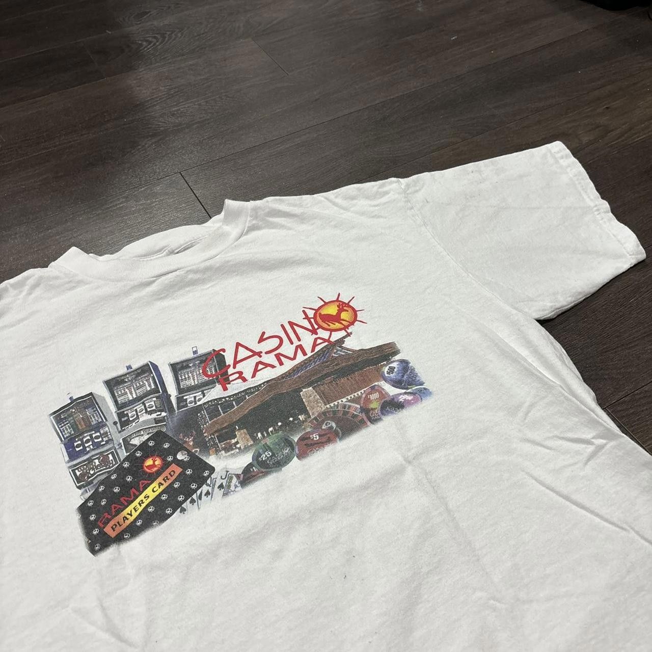 Designer vintage casino Rama t shirt 90s/00s XL Size US XL / EU 56 / 4 - 1 Thumbnail