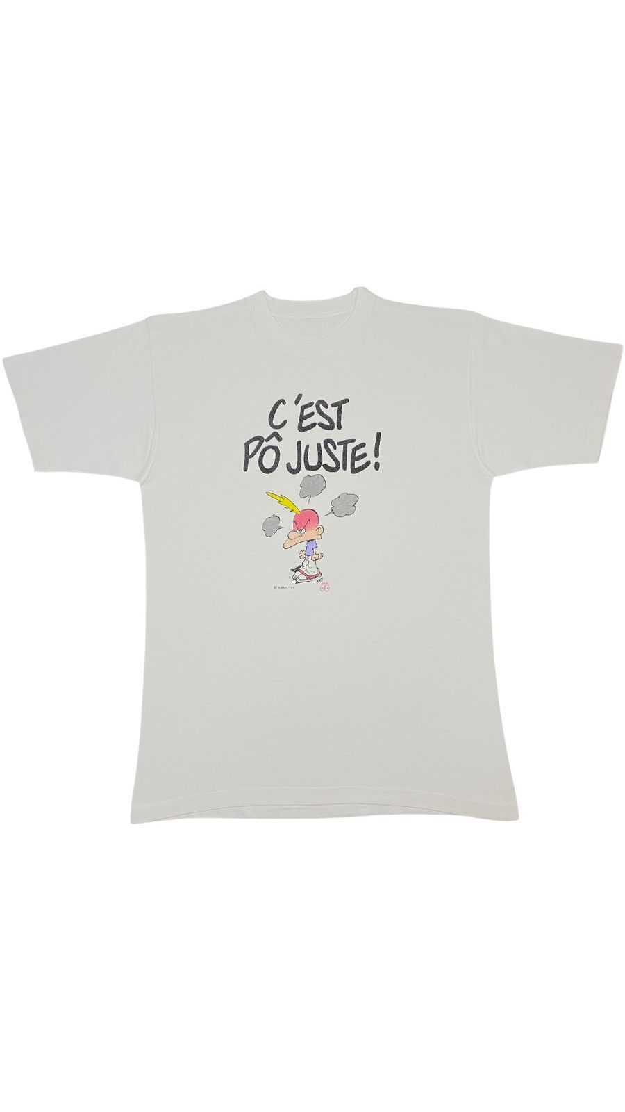 Vintage 🔥LASTDROP🔥 90s Titeuf de Zep Les Editions Glenat T-shirt Size US L / EU 52-54 / 3 - 1 Thumbnail
