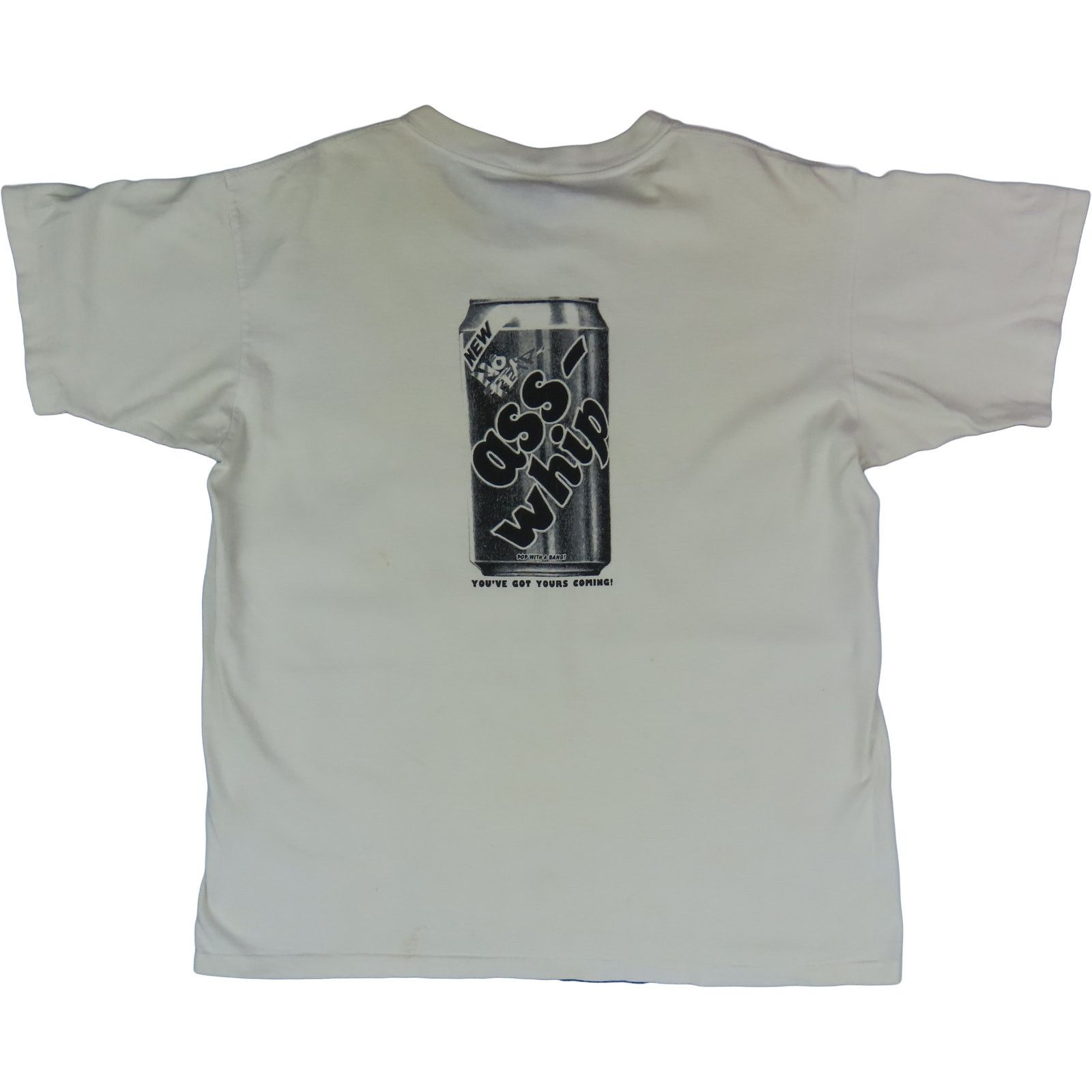No Fear 90s Vintage No Fear Asswhip Pop Soda Can Dink Tee T Shirt Size US L / EU 52-54 / 3 - 3 Thumbnail