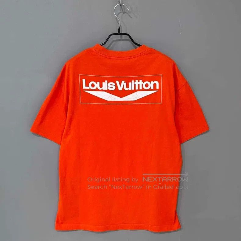 Louis Vuitton Louis Vuitton Orange twisted logo short sleeves Size US M / EU 48-50 / 2 - 3 Thumbnail