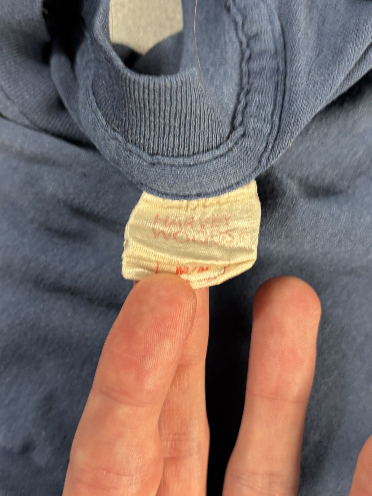 Vintage Vintage Blank Tee Thin 70s 80s Harvey Woods Made in Canada Size US S / EU 44-46 / 1 - 4 Thumbnail