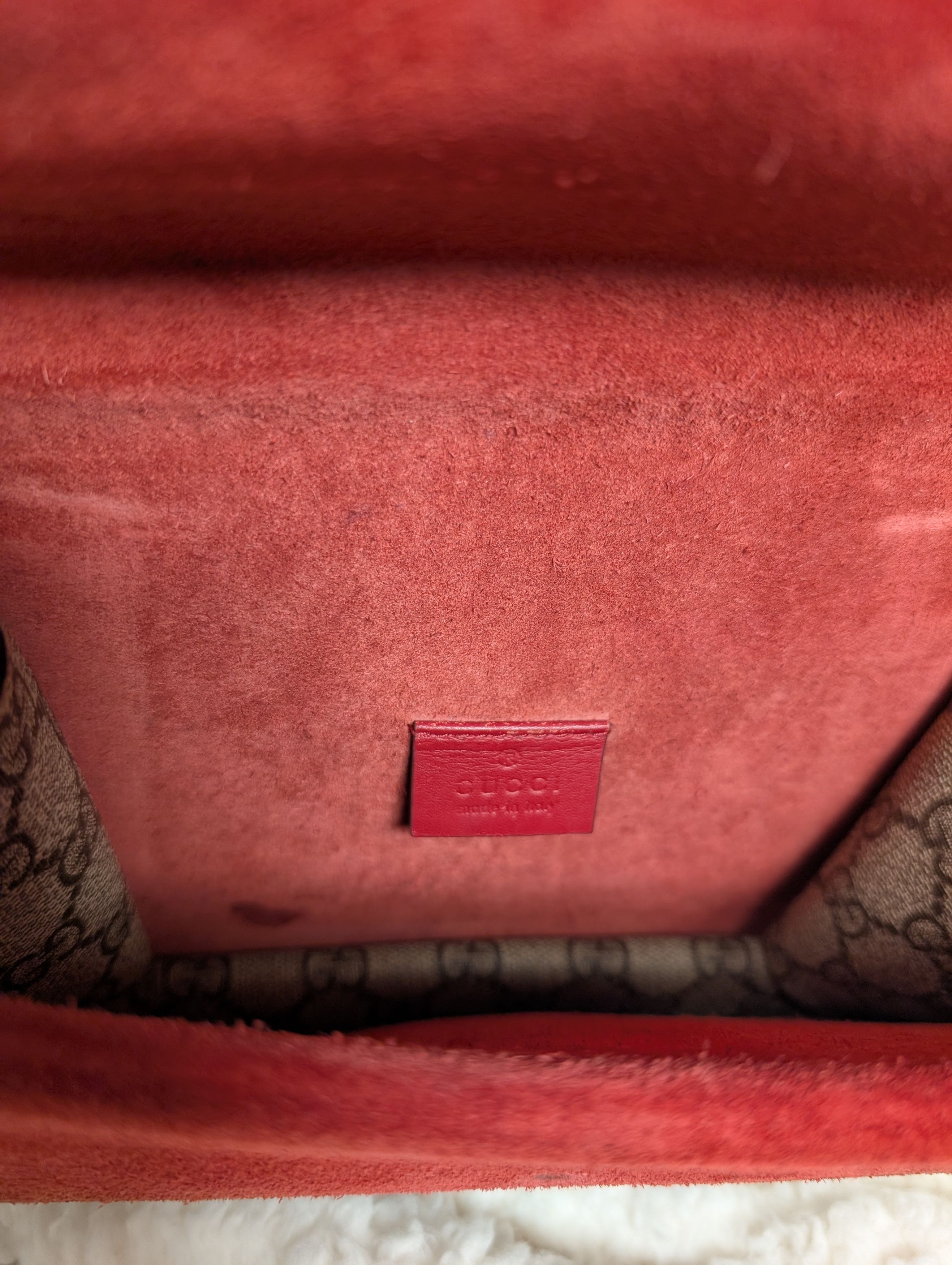 Gucci Gucci Beige Red GG Dionysus Size ONE SIZE - 10 Thumbnail