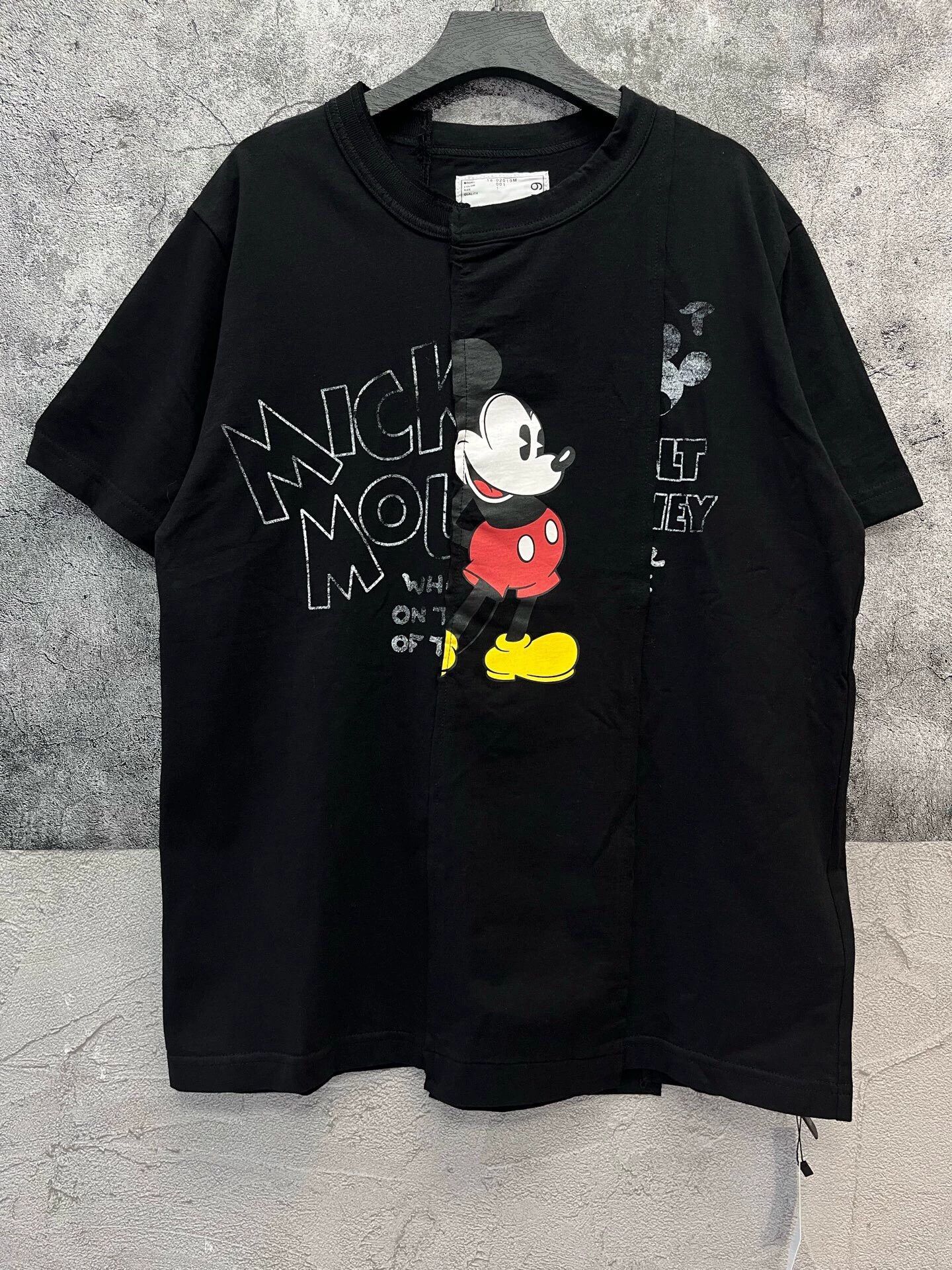 Sacai Sacai x Disney deconstructed patchwork collaboration tee, Size S / US 4 / IT 40 - 1 Thumbnail