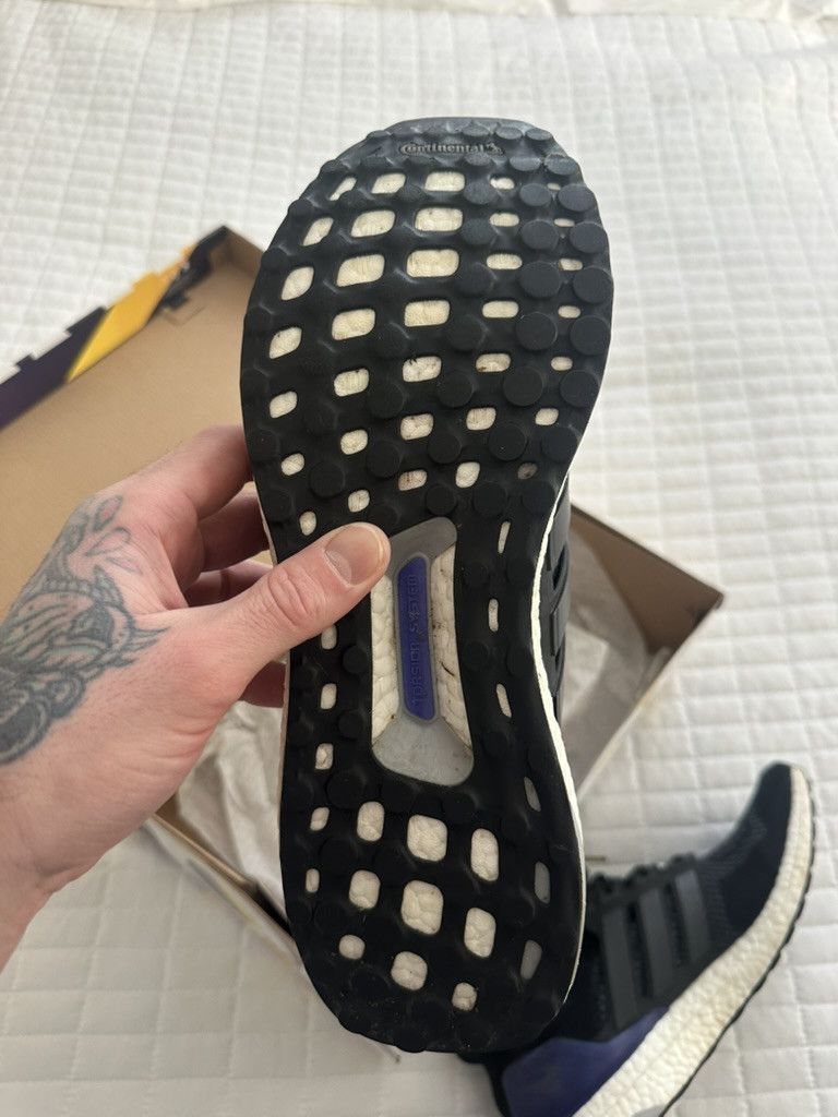 Adidas Adidas UltraBoost 1.0 OG Anniversary Black / Purple B27171 Size US 12 / EU 45 - 14 Thumbnail