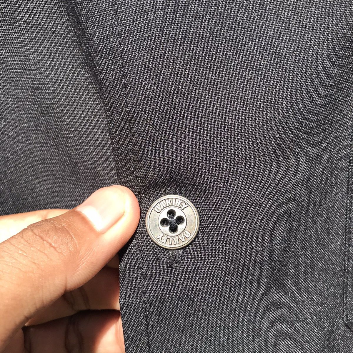 Oakley Vintage Oakley Shirt Button Oakley Fashion Brand Size US S / EU 44-46 / 1 - 10 Thumbnail