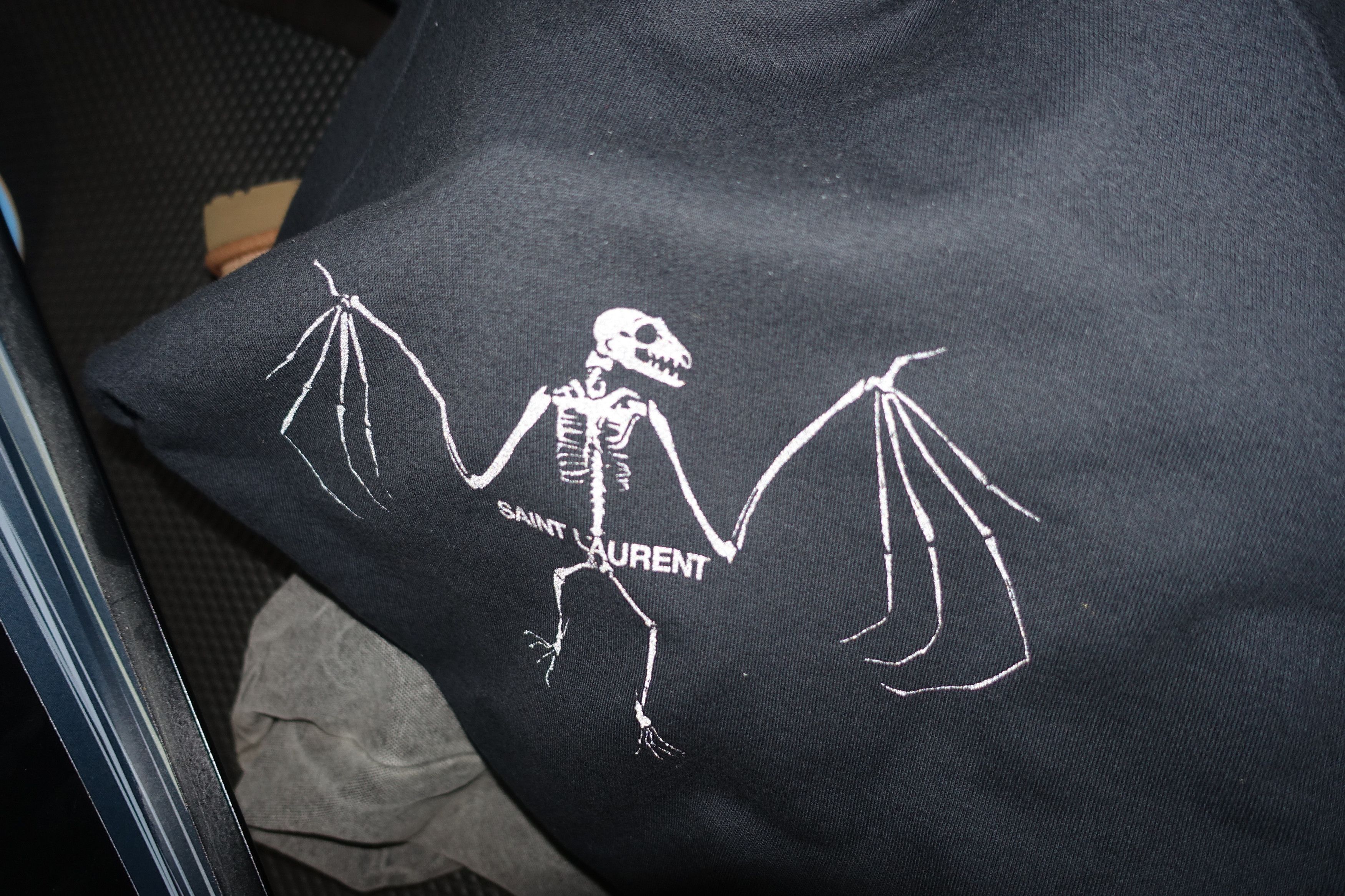 Saint Laurent Paris Saint Laurent Bat Hoodie Size US L / EU 52-54 / 3 - 1 Thumbnail