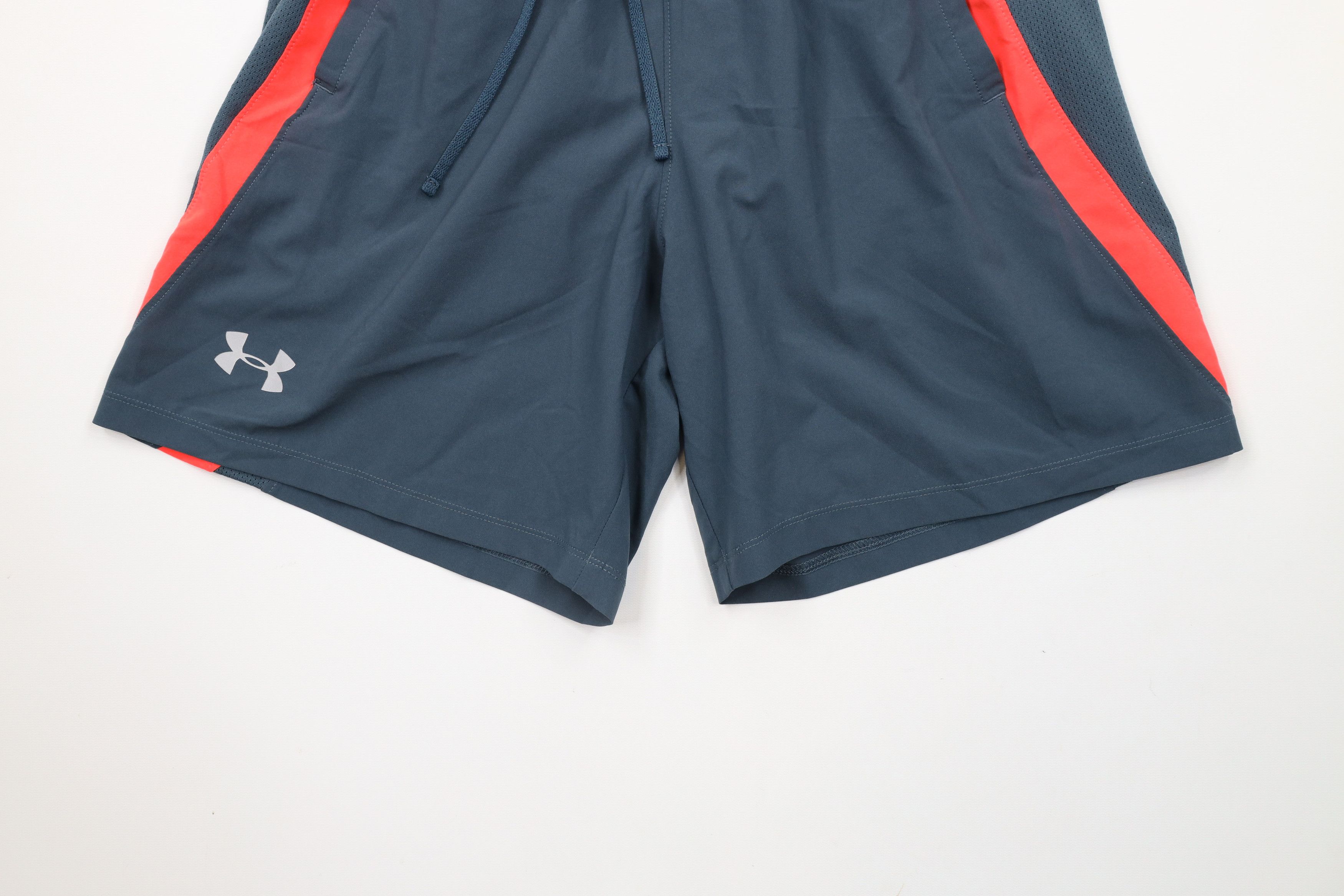 Under Armour × Vintage Under Armour HeatGear Lined Running Jogging Gym Shorts Gray Size US 30 / EU 46 - 4 Thumbnail