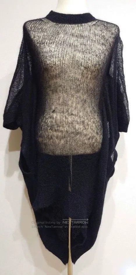 Junya Watanabe Junya Watanabe Wool Knit Transparent Top Size S / US 4 / IT 40 - 3 Thumbnail