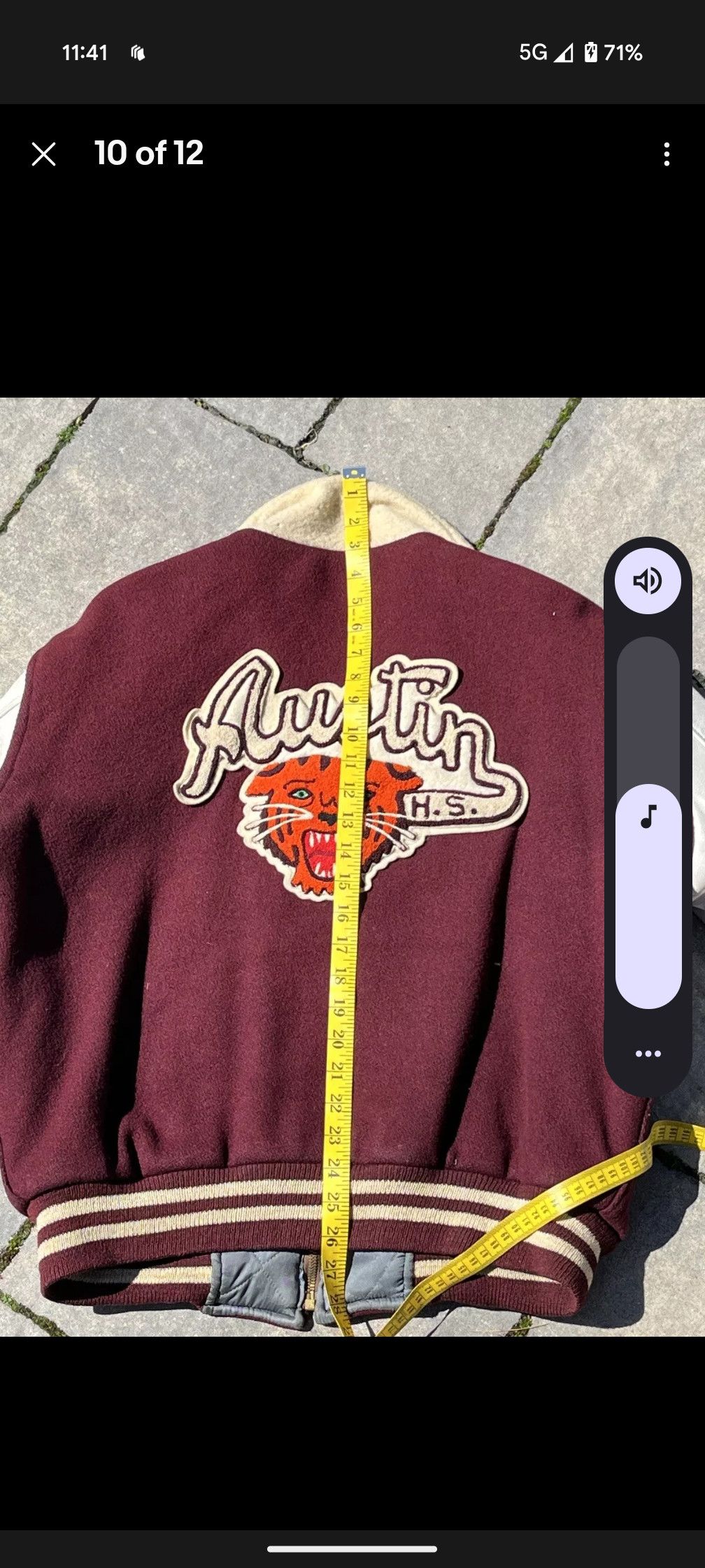Vintage Austin varsity letterman jacket 1963 Size US M / EU 48-50 / 2 - 4 Thumbnail