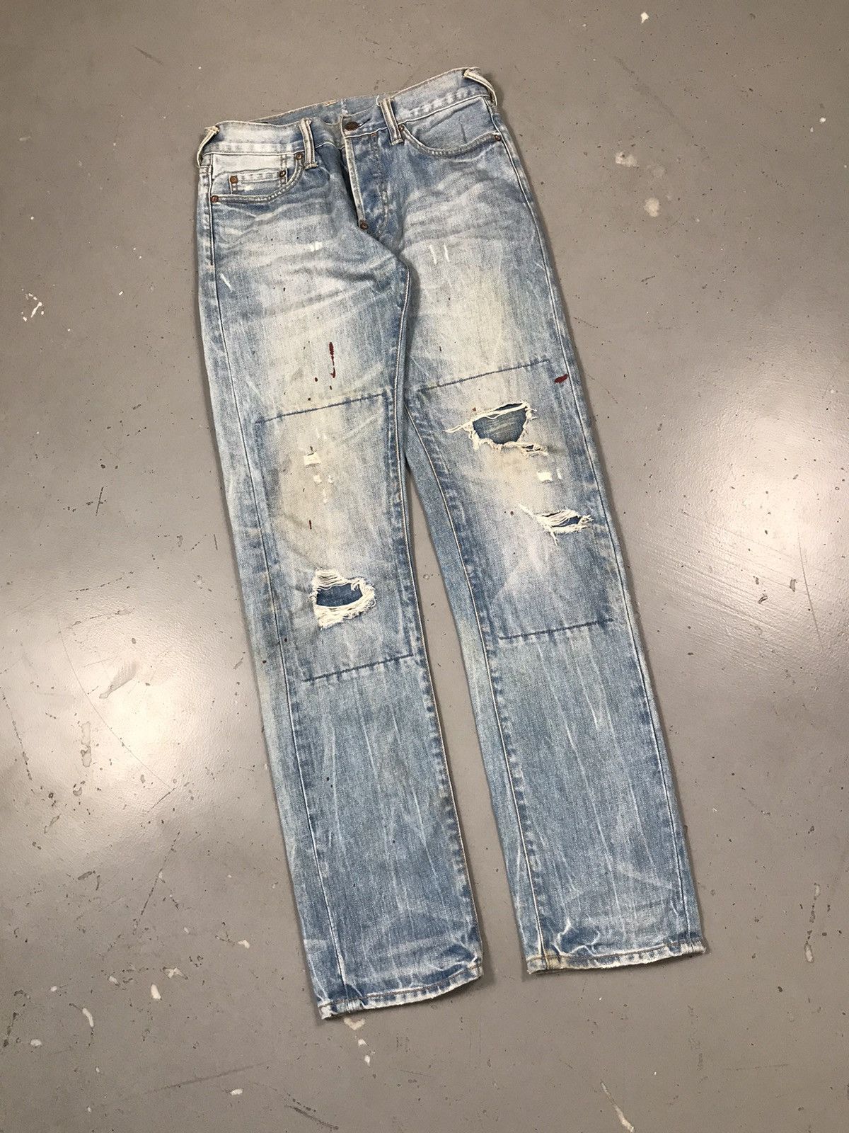 Evisu × Vintage Vintage Evisu seagull straight fit denim pant Size US 28 / EU 44 - 3 Thumbnail