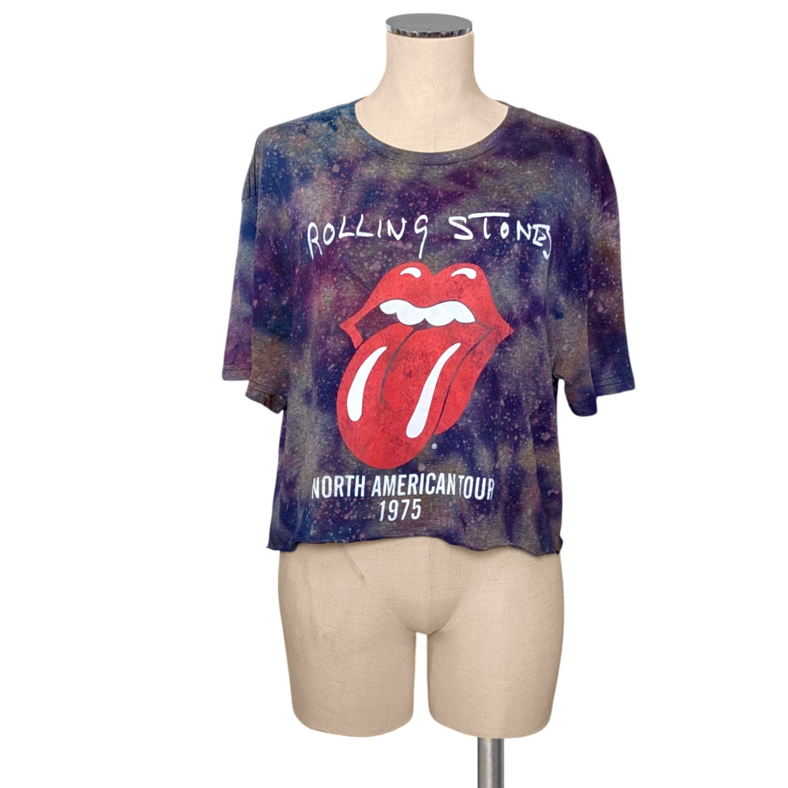 The Rolling Stones THE ROLLING STONES Crop Cut Off Print T-Shirt Shirt XL Size XL / US 12-14 / IT 48-50 - 1 Preview