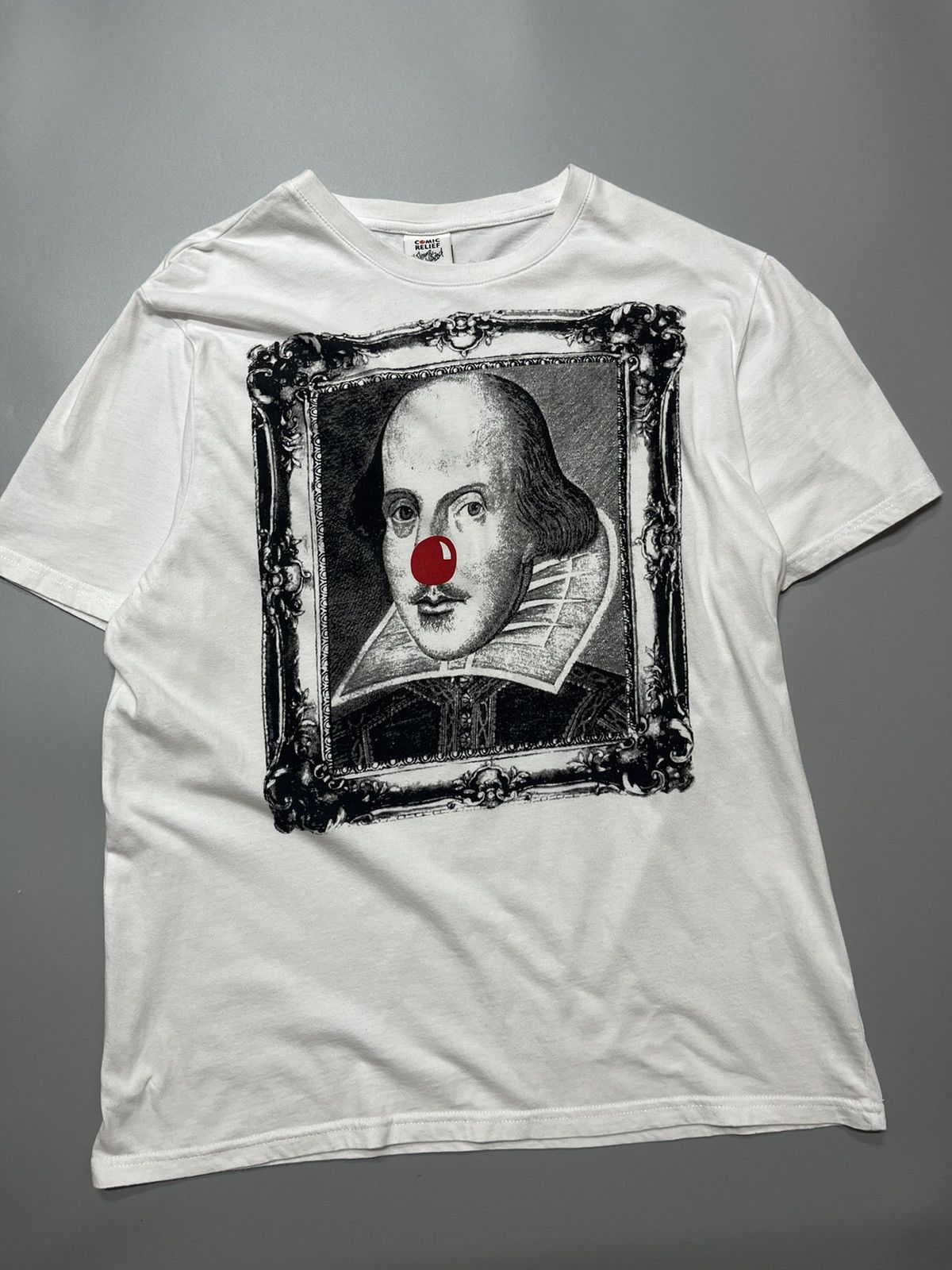 Vivienne Westwood Vivienne Westwood Comic Relief Shakespeare Red Nose T-Shirt Size US M / EU 48-50 / 2 - 1 Thumbnail