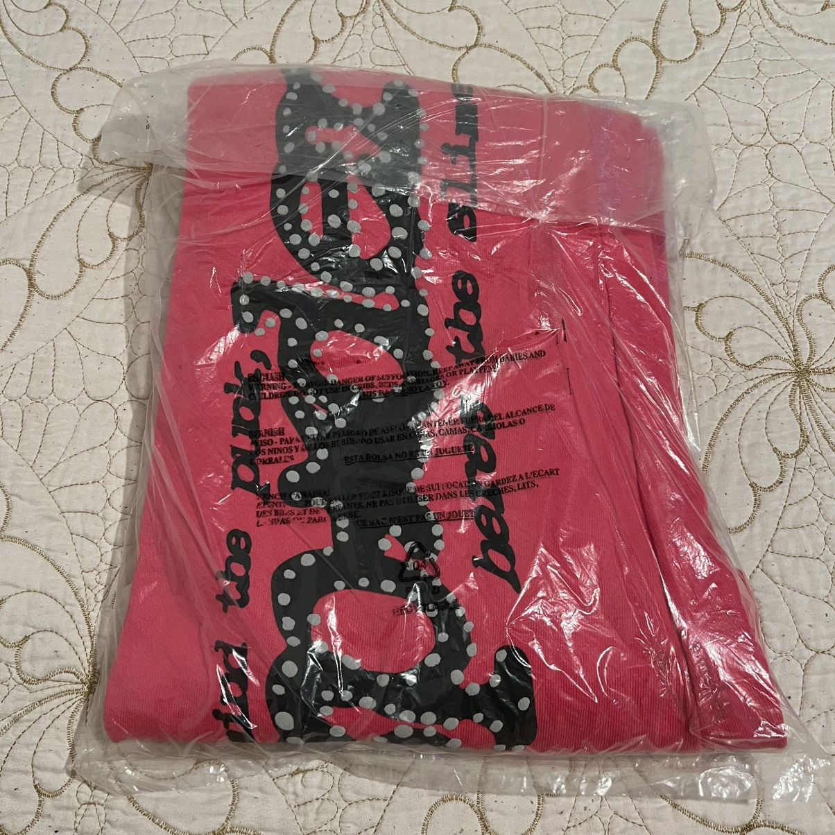 Sp5der YOUNG THUG PINK SP5DER V2 SWEATPANTS SIZE SMALL Size US 28 / EU 44 - 3 Thumbnail