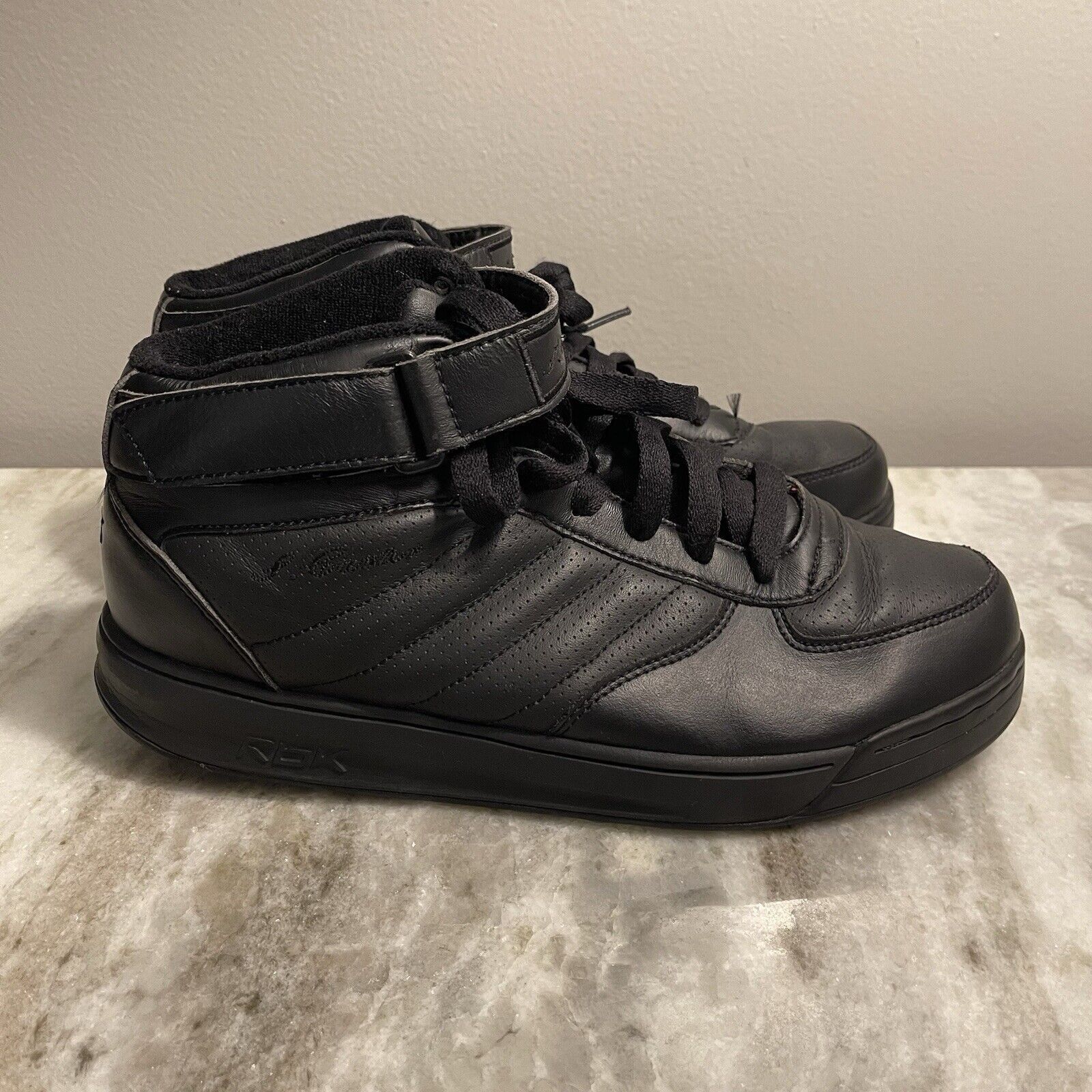 Reebok Carter Black Mid Top Athletic Basketball Shoes