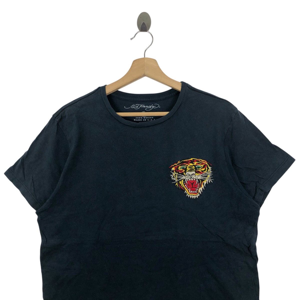 Ed Hardy Ed Hardy By Christian Audigier T Shirt Tiger Logo Size L Size US L / EU 52-54 / 3 - 2 Thumbnail