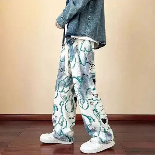 VIBE Casual Pants Men's Tie-dye Size US 32 / EU 48 - 1 Thumbnail