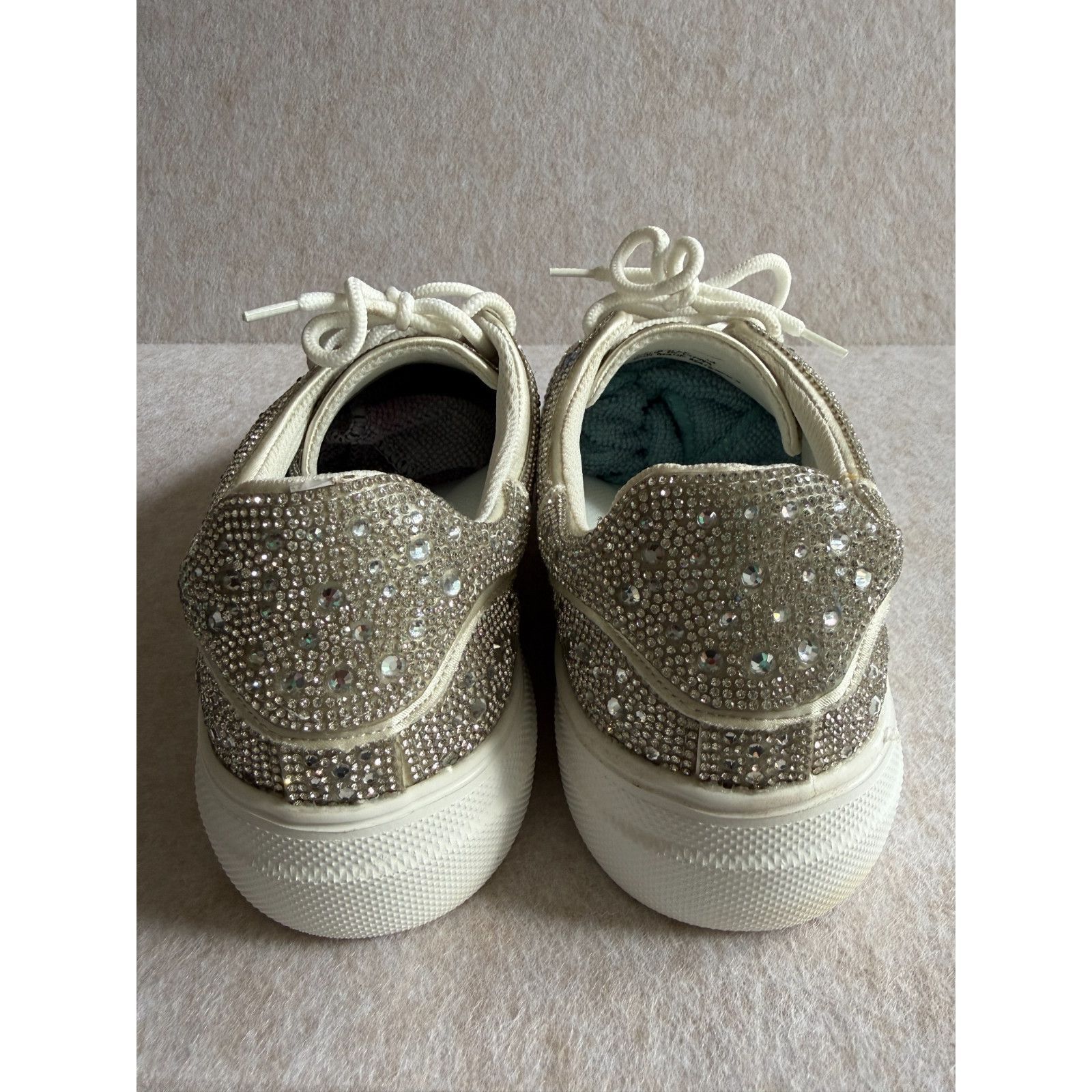 Other Hey Girl By Corkys Rhinestone Sneakers Womens Size 10 Bling Size US 10 / IT 40 - 3 Thumbnail