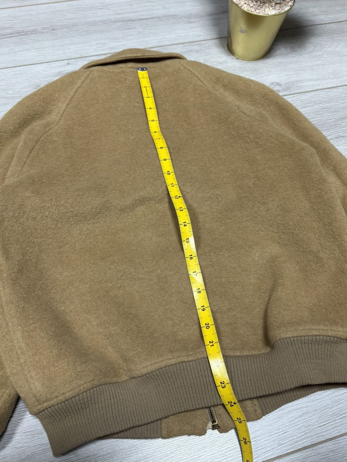 Burberry Burberry beige nova check bomber jacket wool zip Size US M / EU 48-50 / 2 - 16 Thumbnail